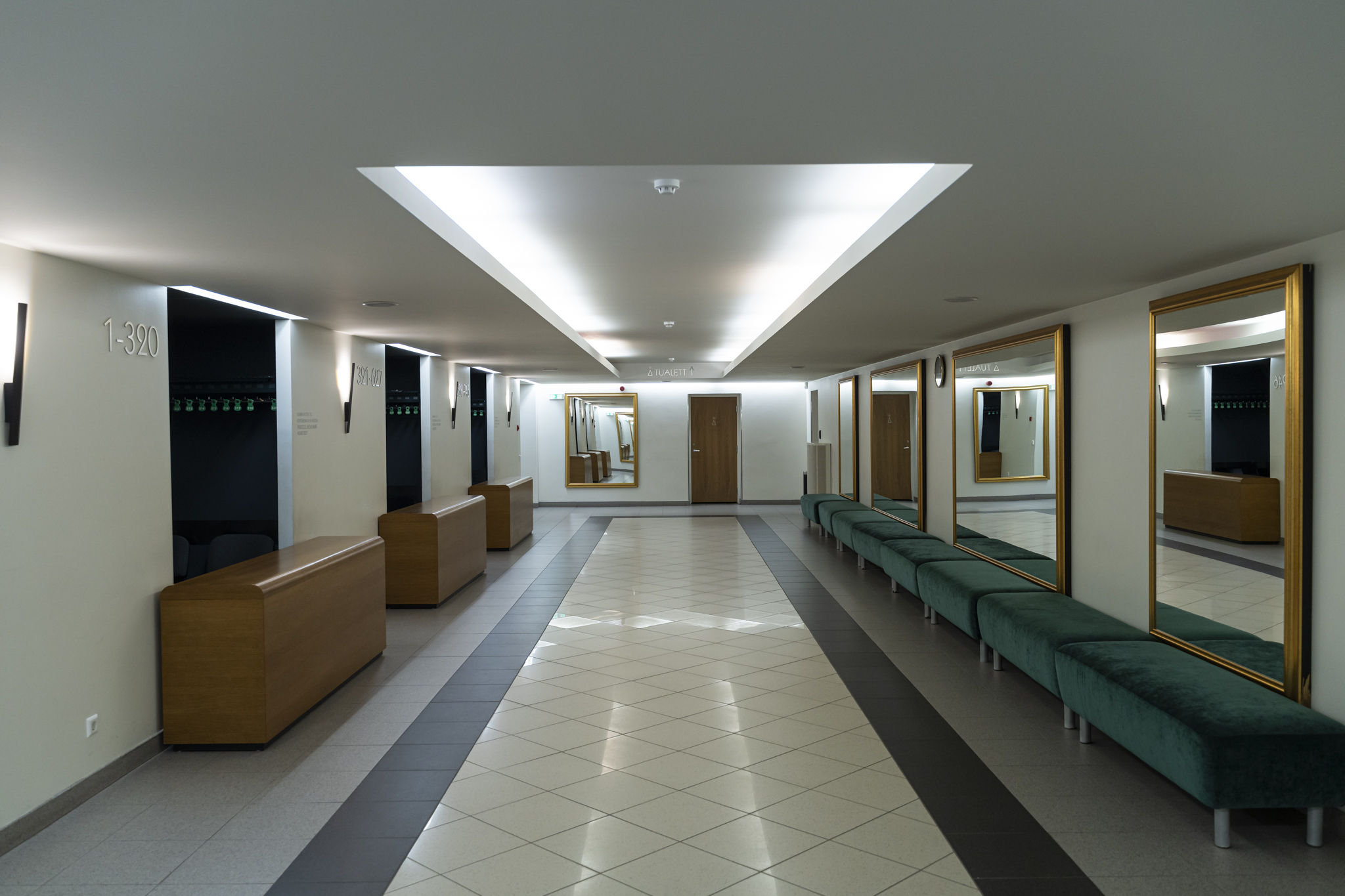 Vanemuines koncertzāles garderobe