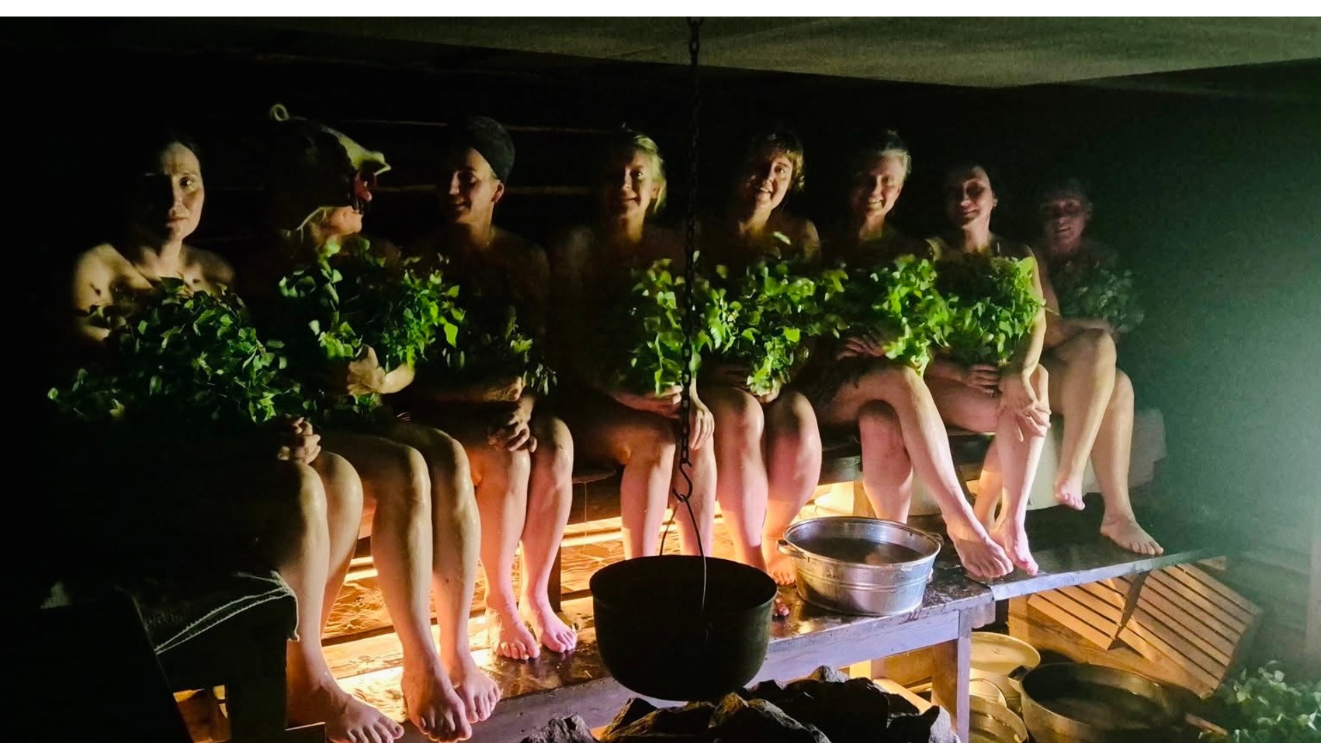 Sünnipäeva saunarituaal suitsusaunas