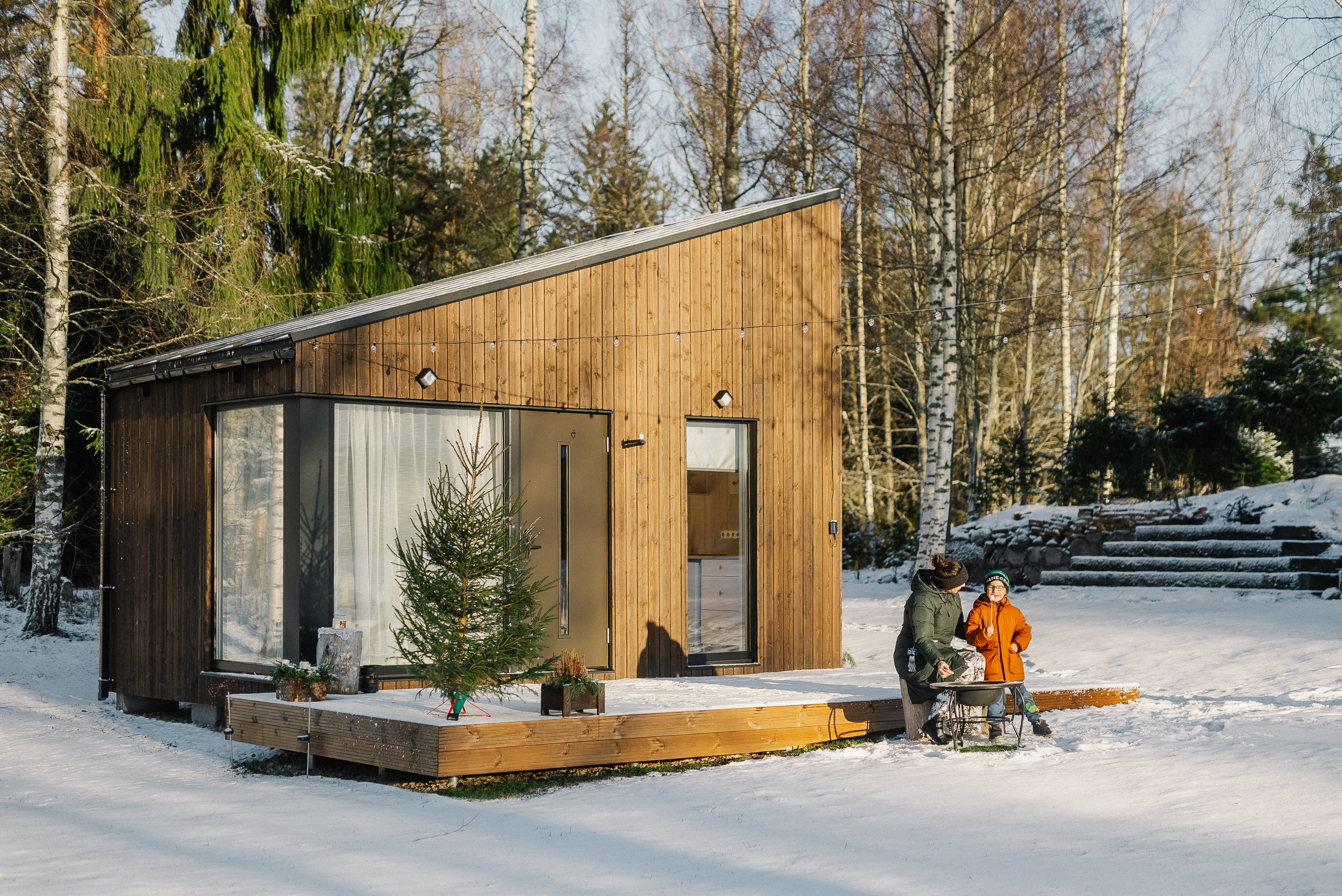 Talvine Uueküti minimaja