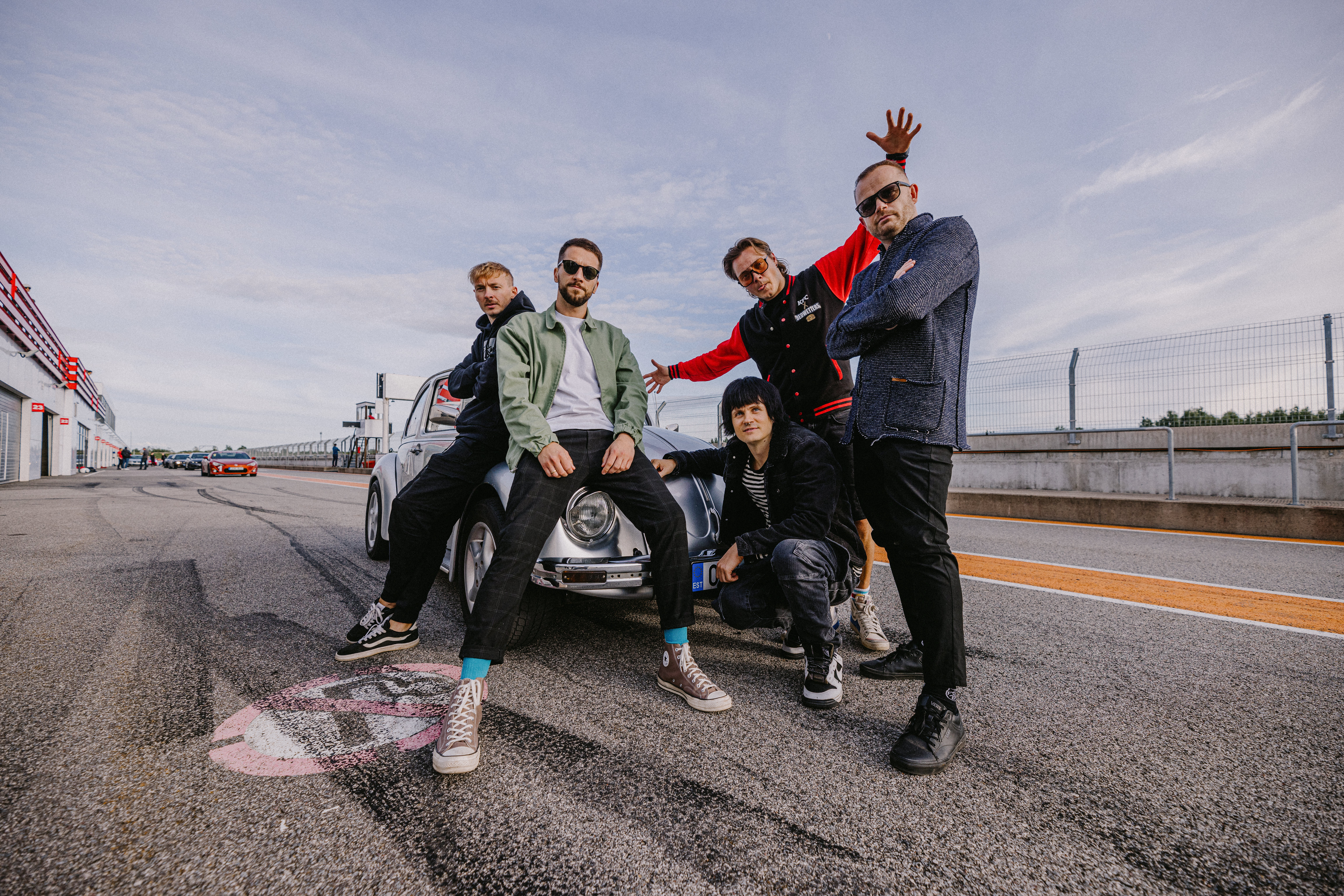 Sõpradega Porcshe ringrajal