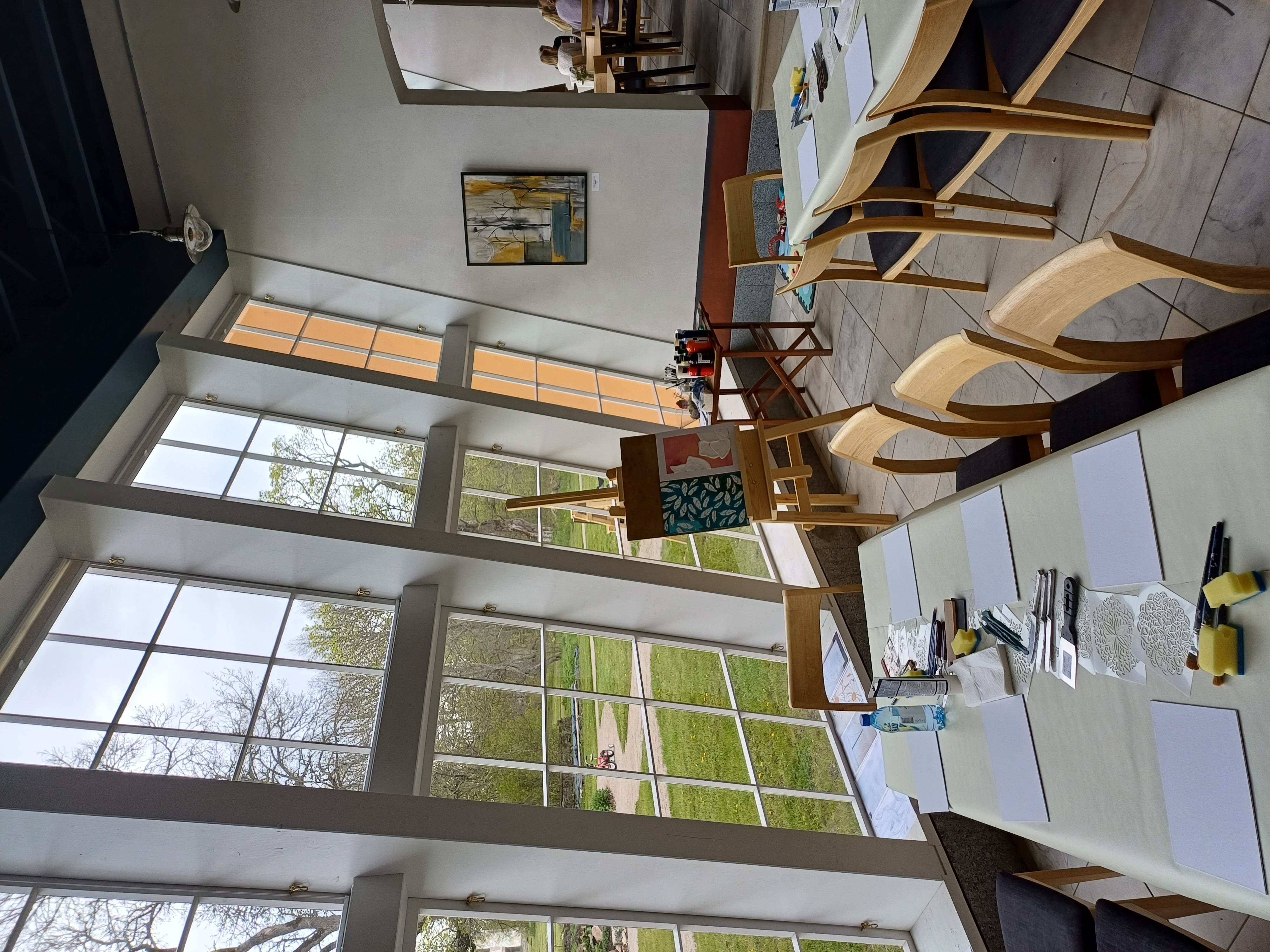 Käesalu mõisa oranžerii seminari lisategevus - kunstikursus