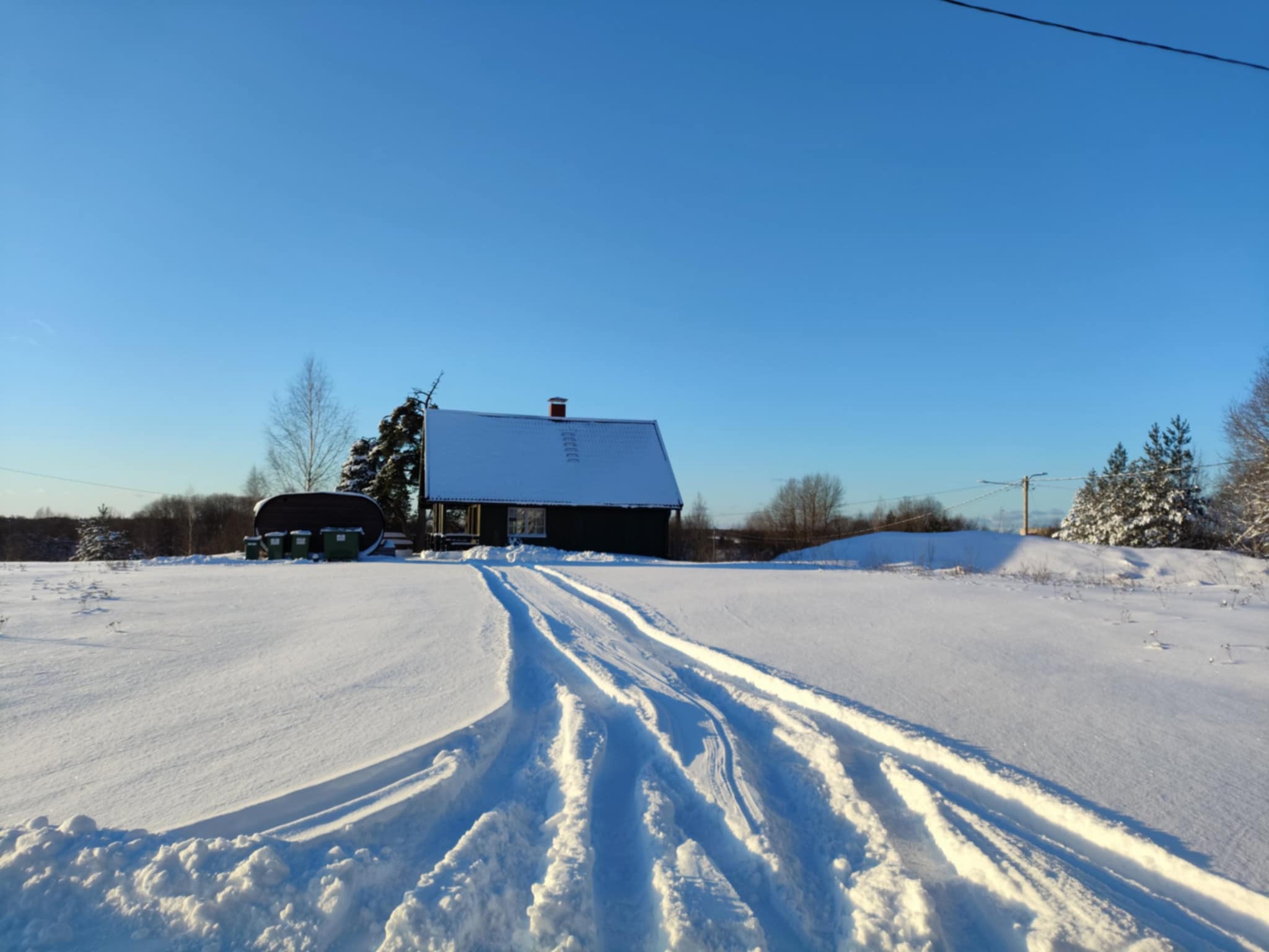 Tapa Cottage - puhkemaja discgolfi ja suusaradade kõrval.