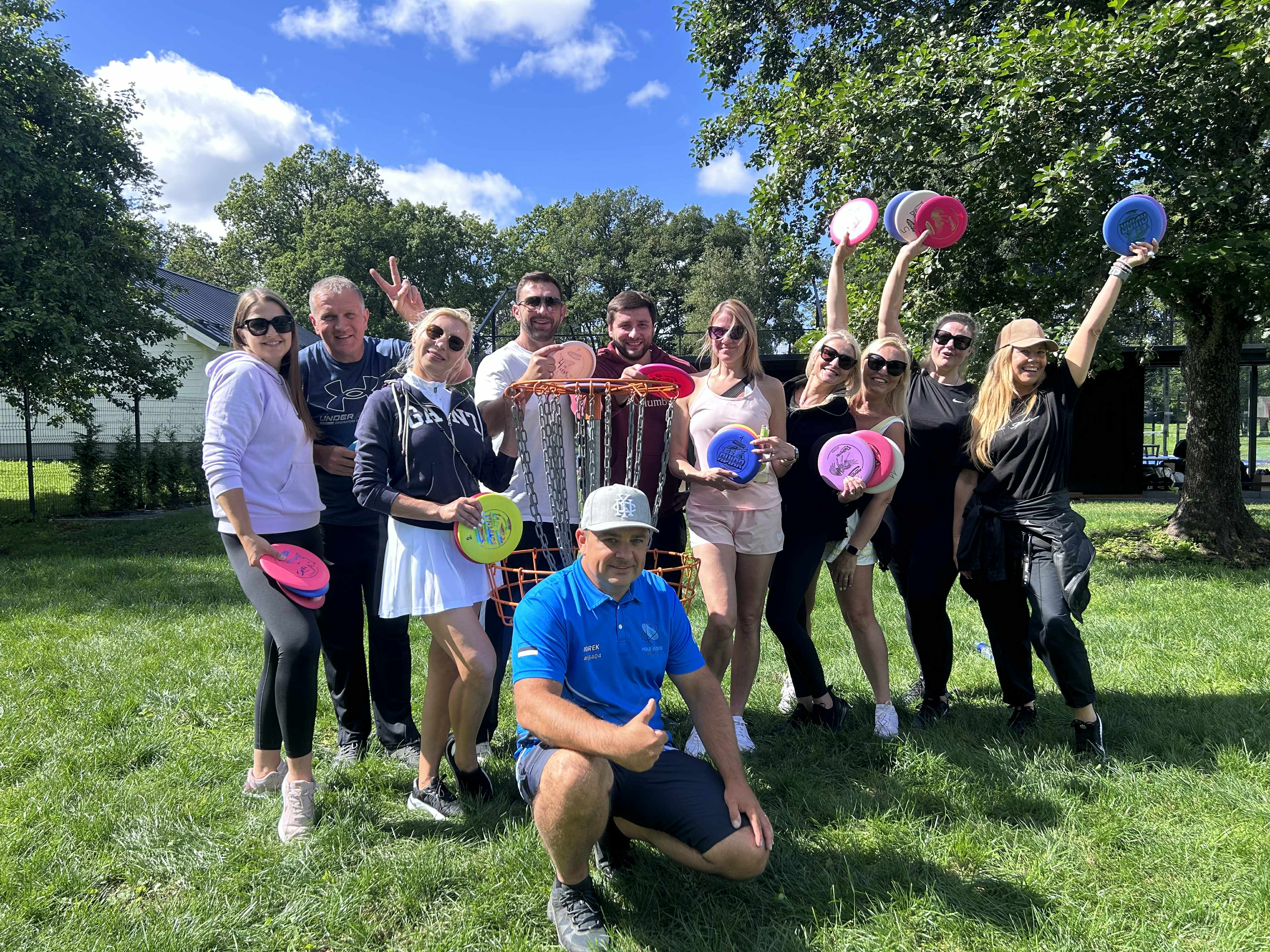 Valgeranna discgolfi rada