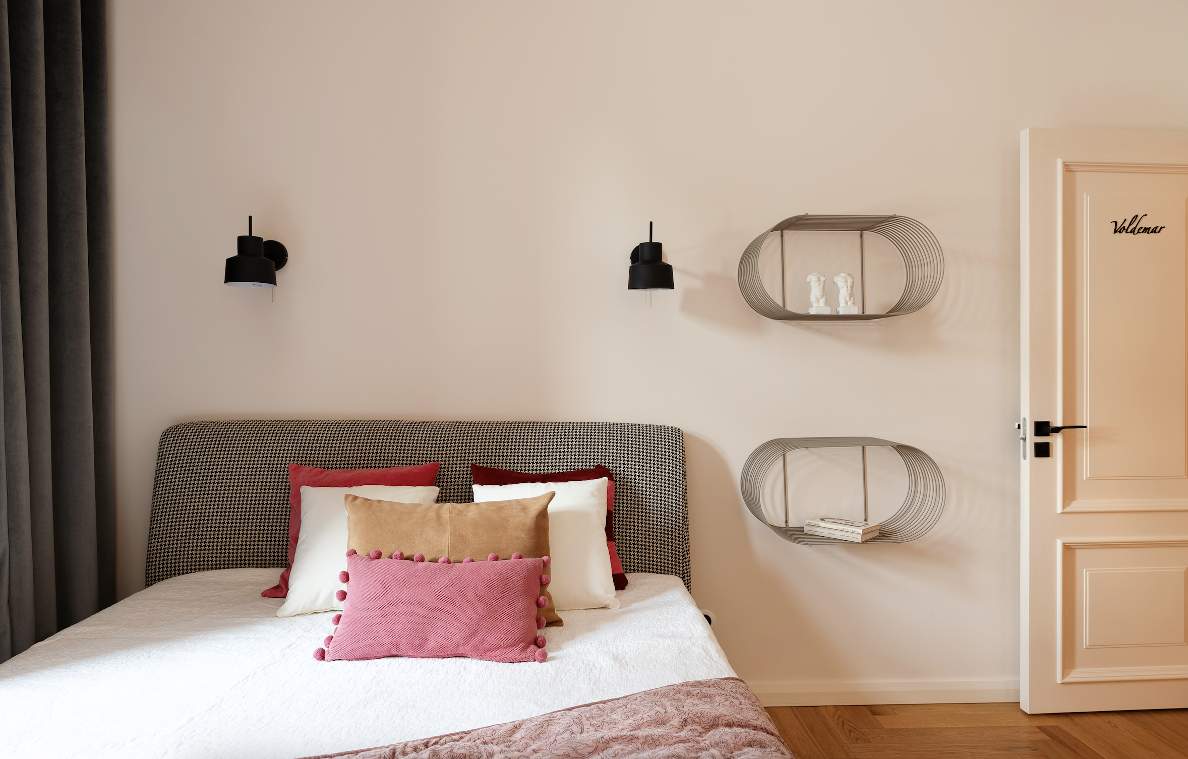 Bedroom in Pärnu accommodation