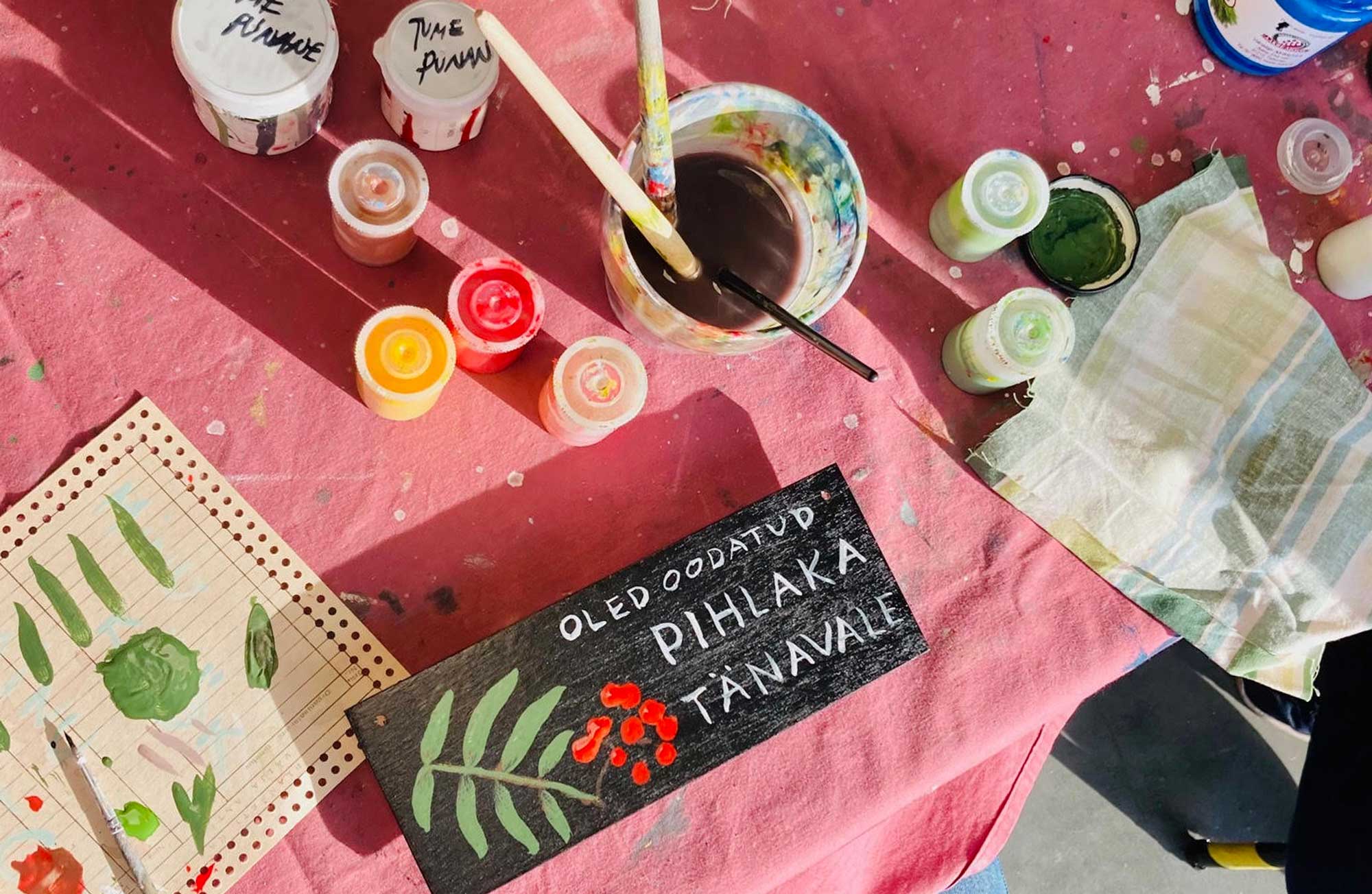 Vaas&Vaas puidust sisustuseseme disainimise töötoad