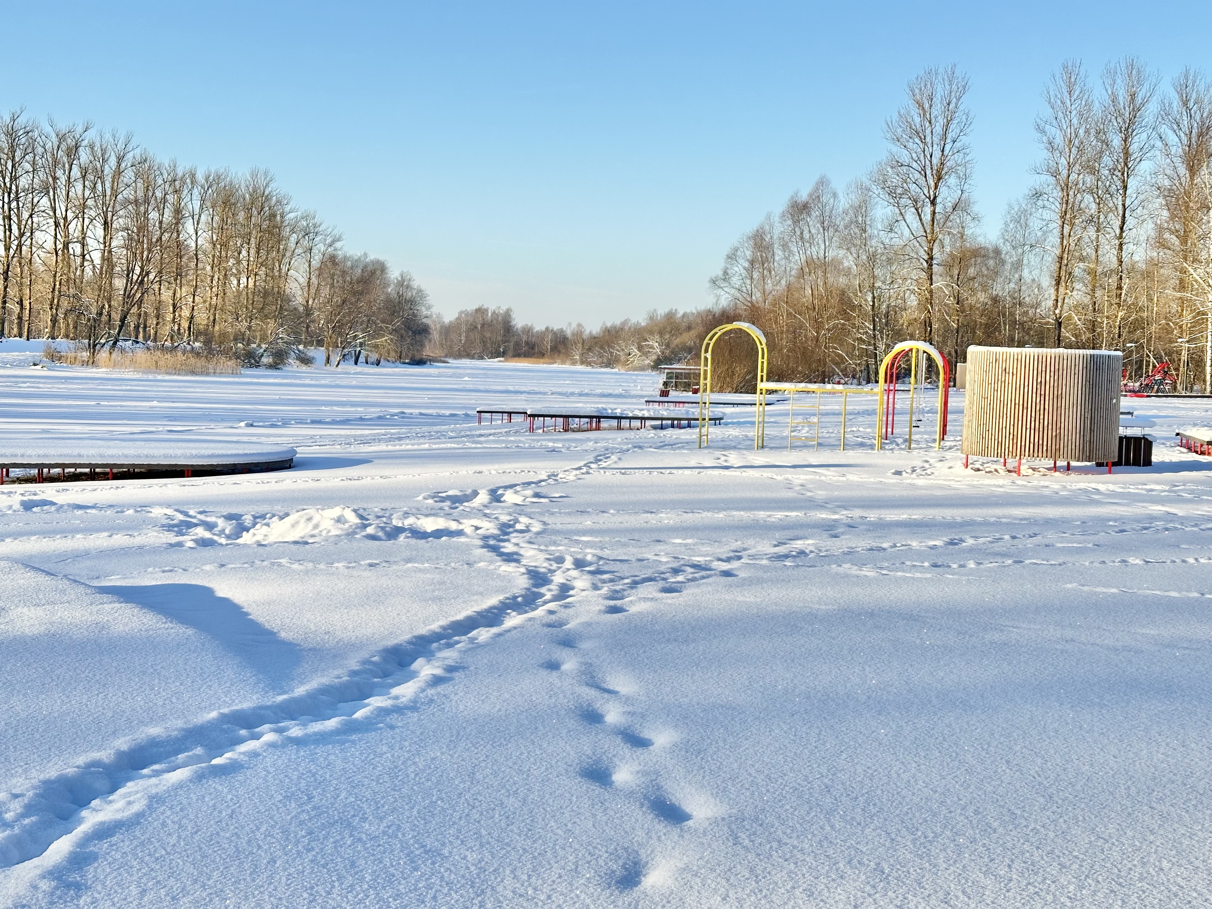 Talvine Emajõe linnaujula