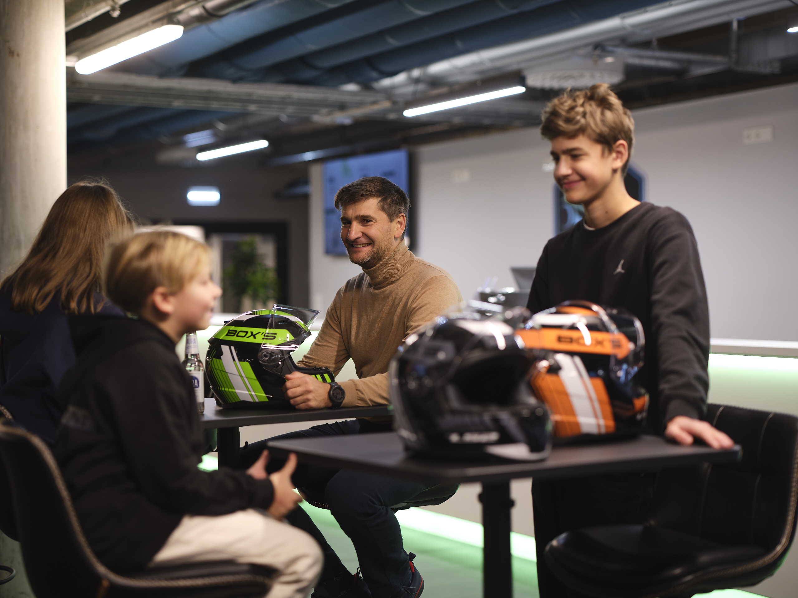 Jauka kopā sanākšana ģimenei