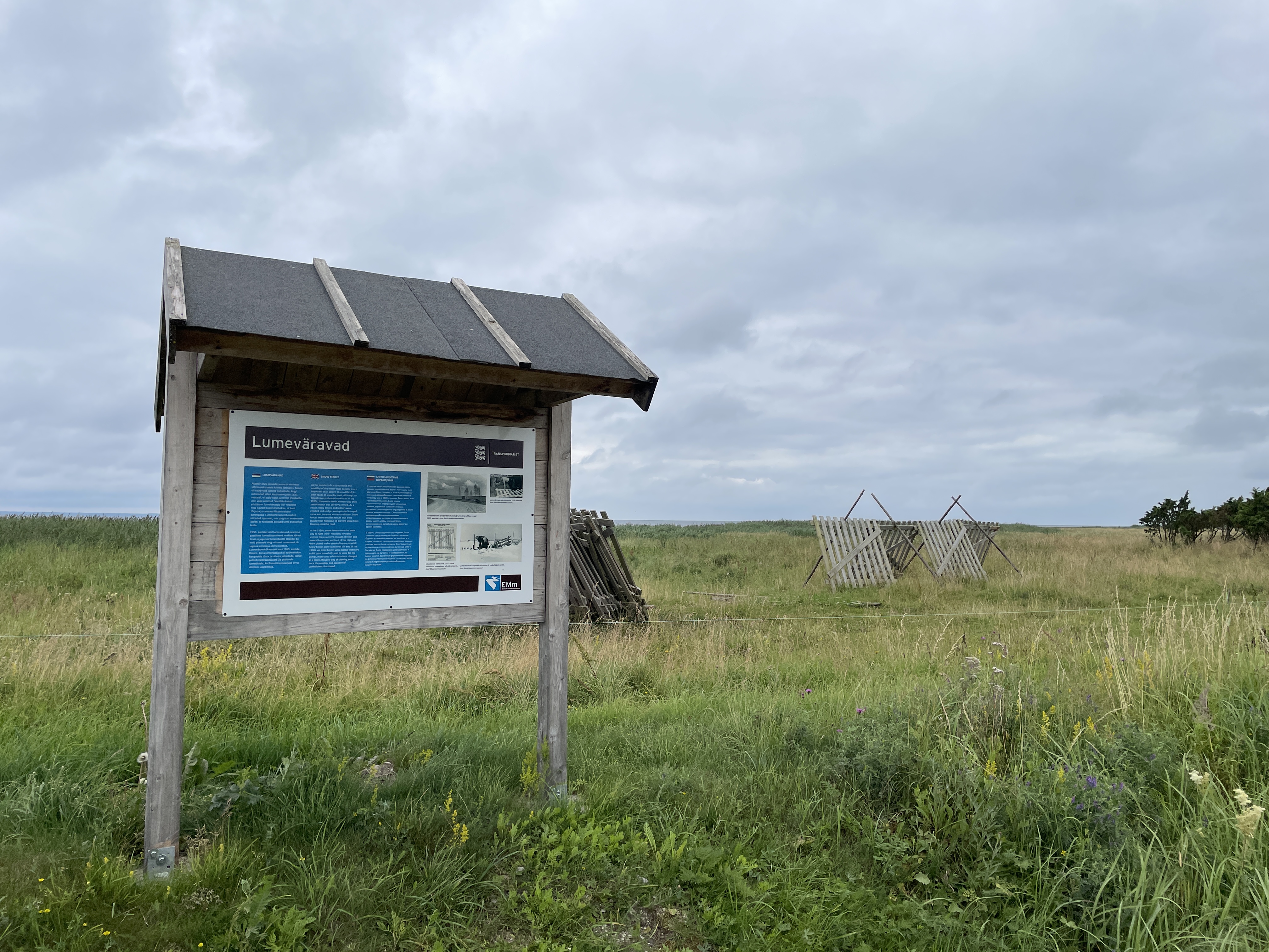 Lumeväravaid kasutati talvel tuisuvaalude tõkkeks