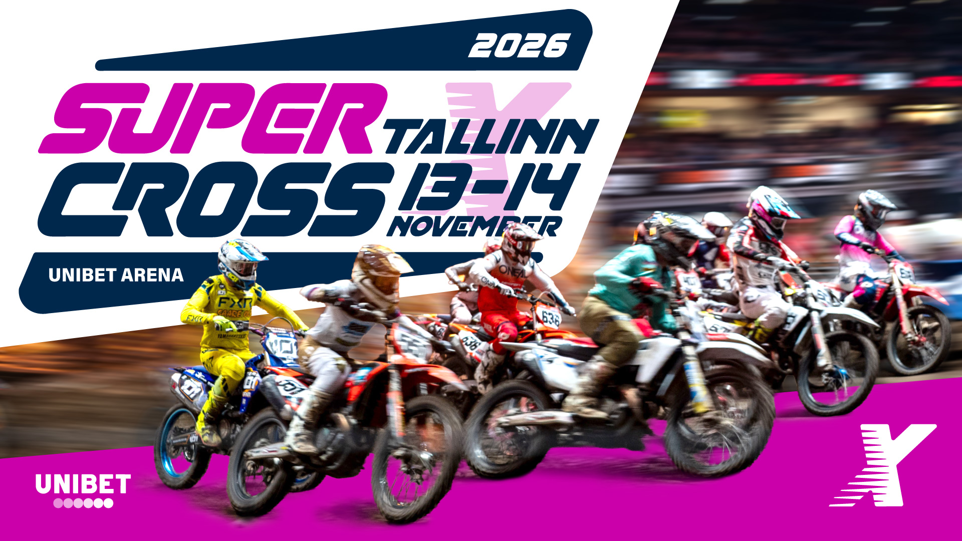 "Supercross Tallinn" plakāts