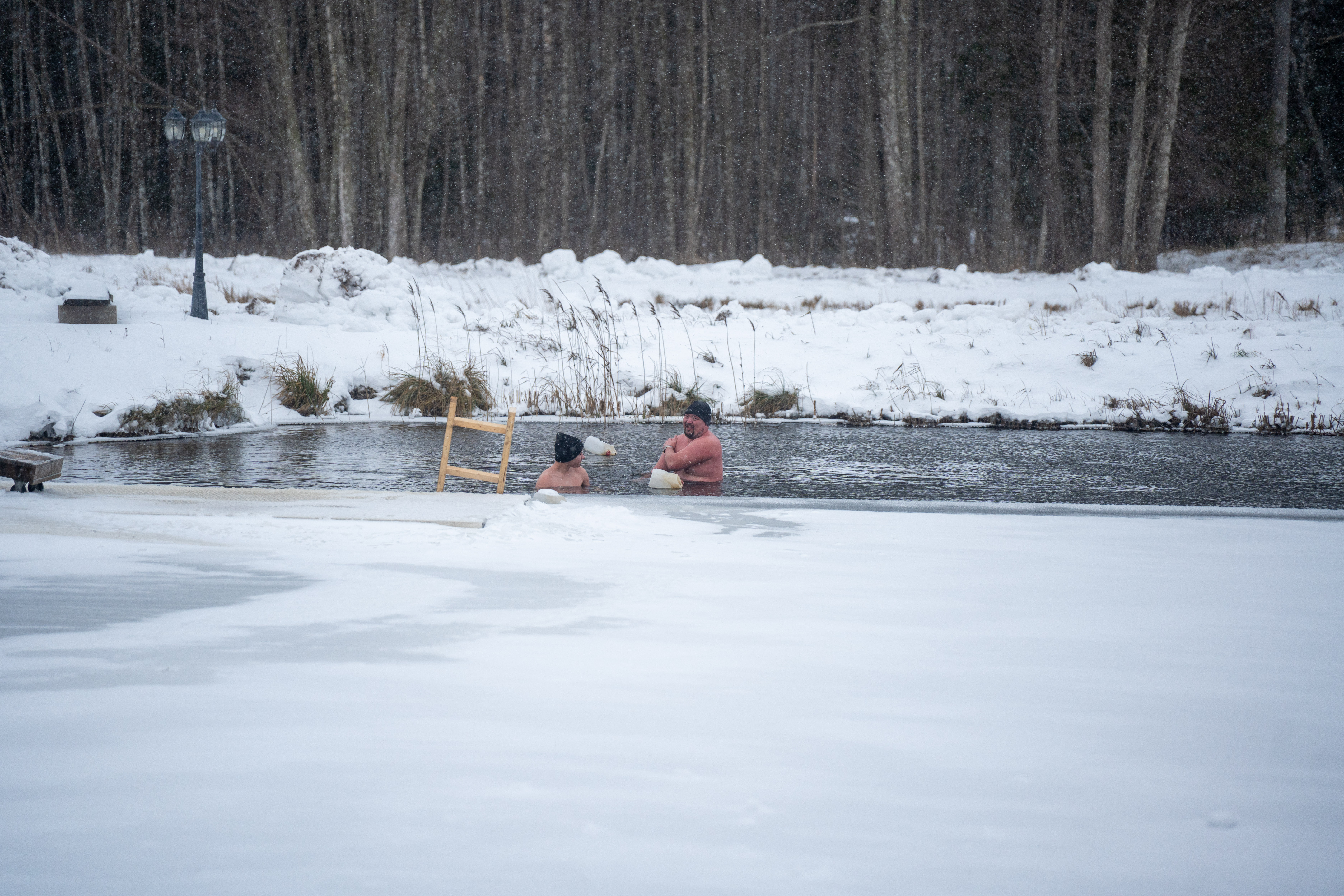 Taliujumine Saaremaal Pidula Wakepargis