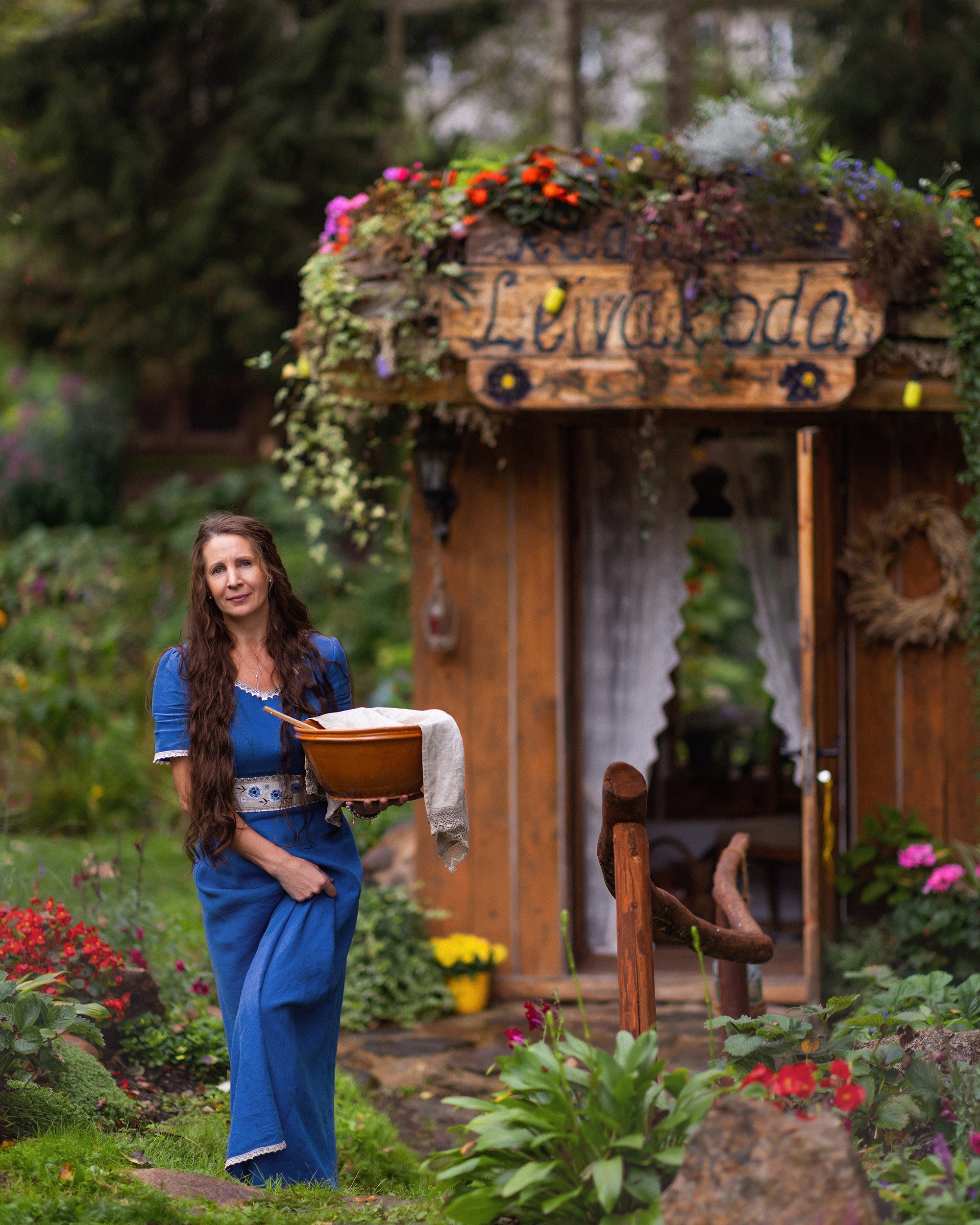 Perenaine Merle suvises Kadaka leivakojas