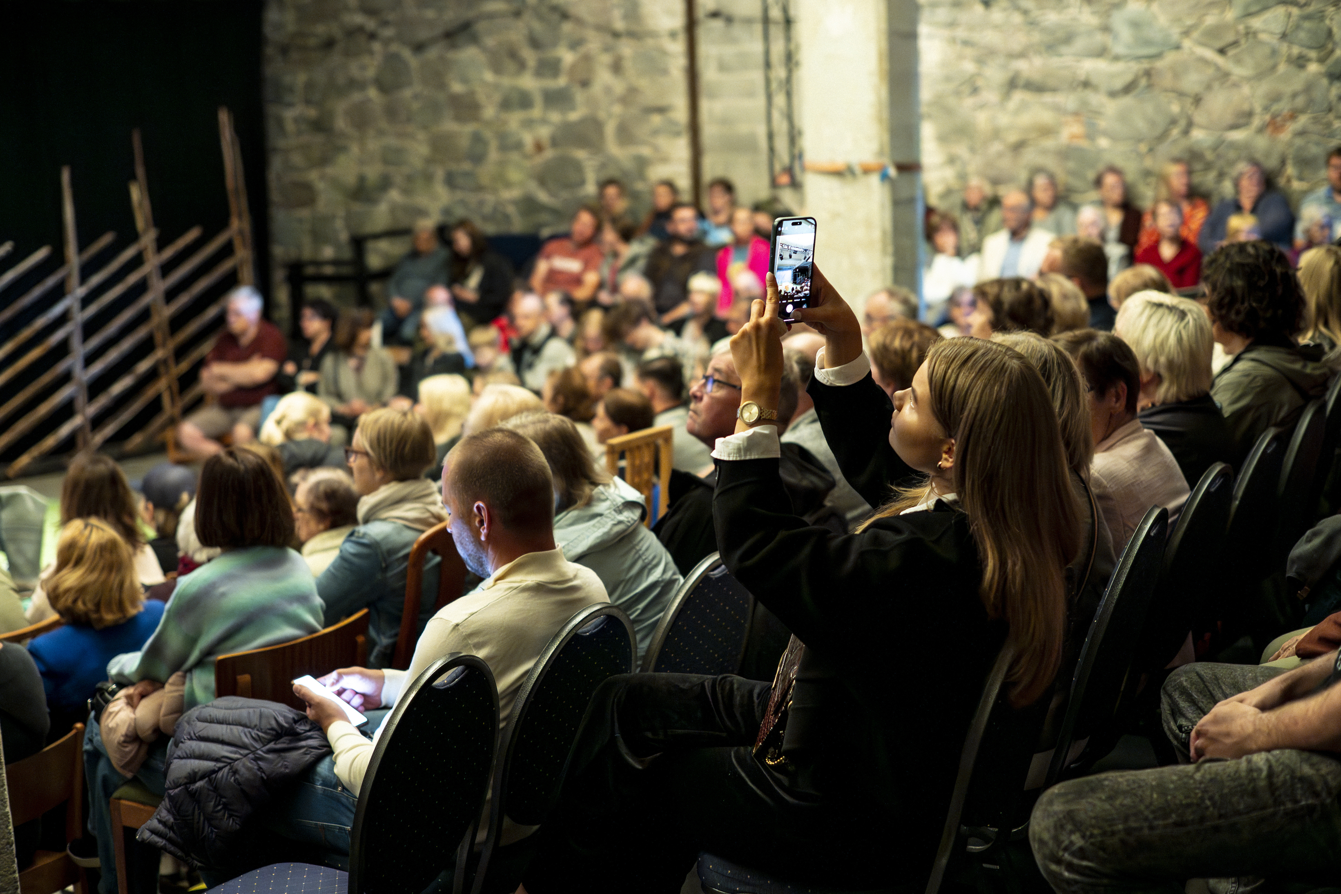 Publik teatrietendusel