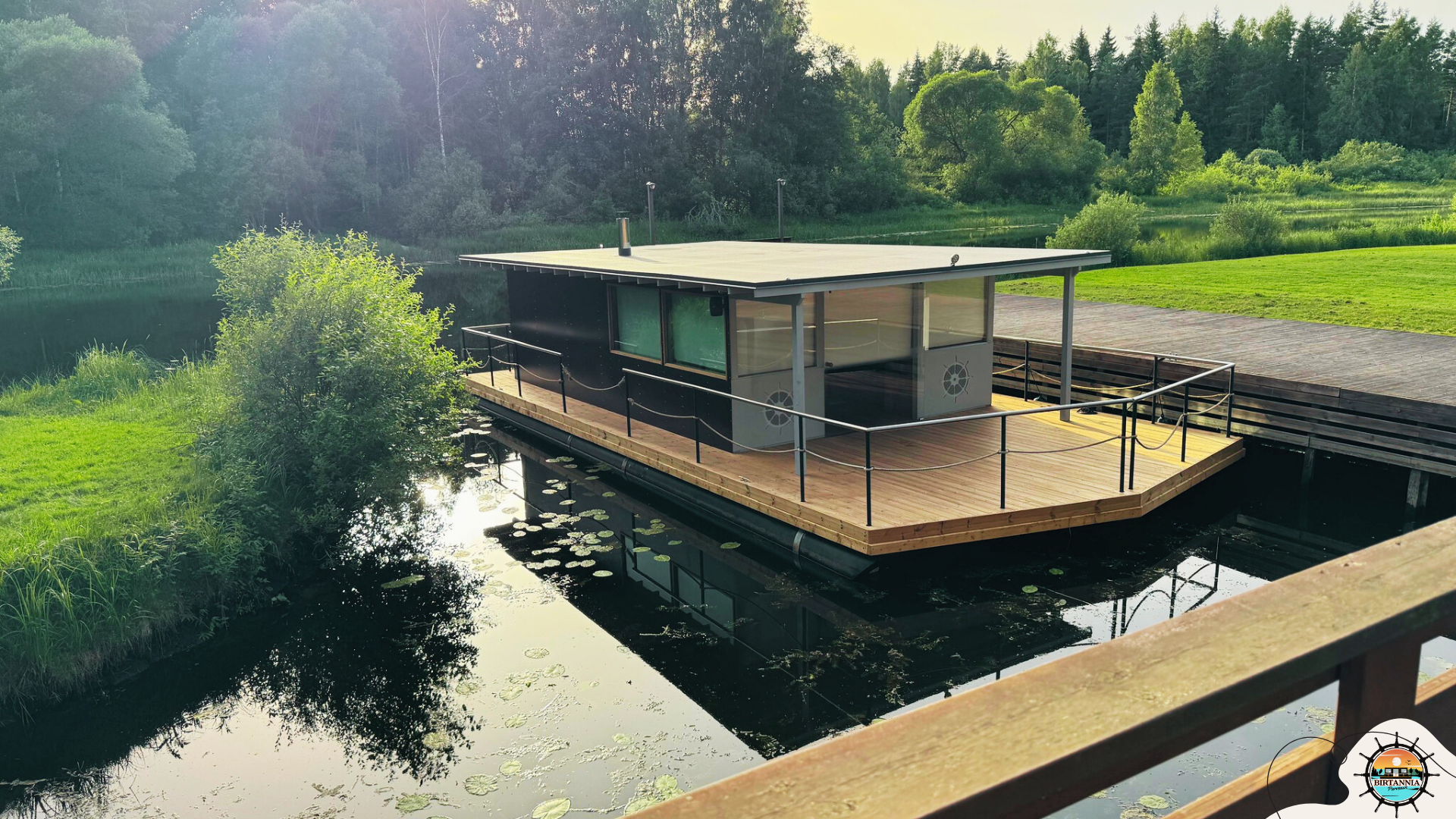 Pirts uz plosta "Britannia"