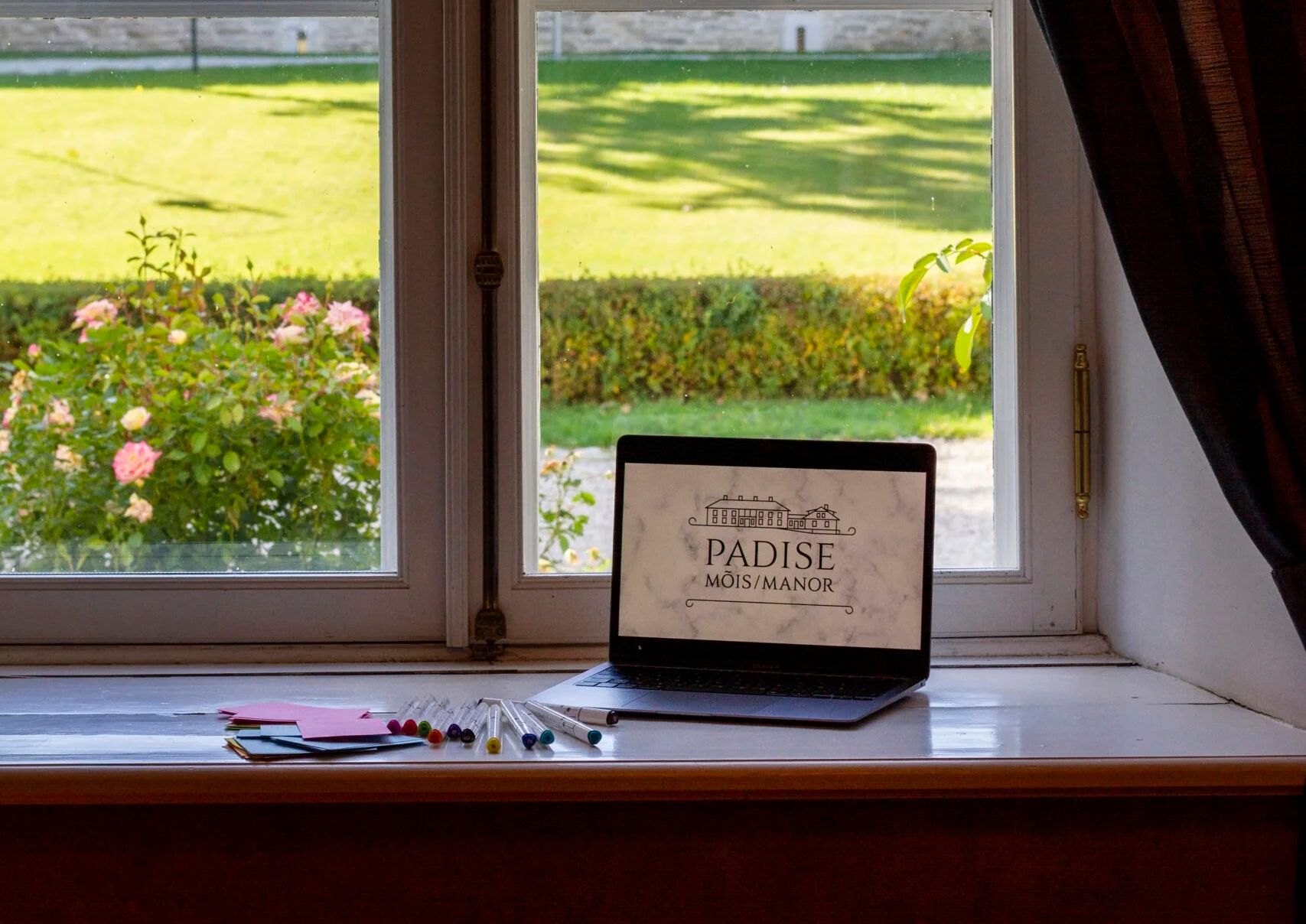 Iedvesmojošs skats uz Padises klosteri