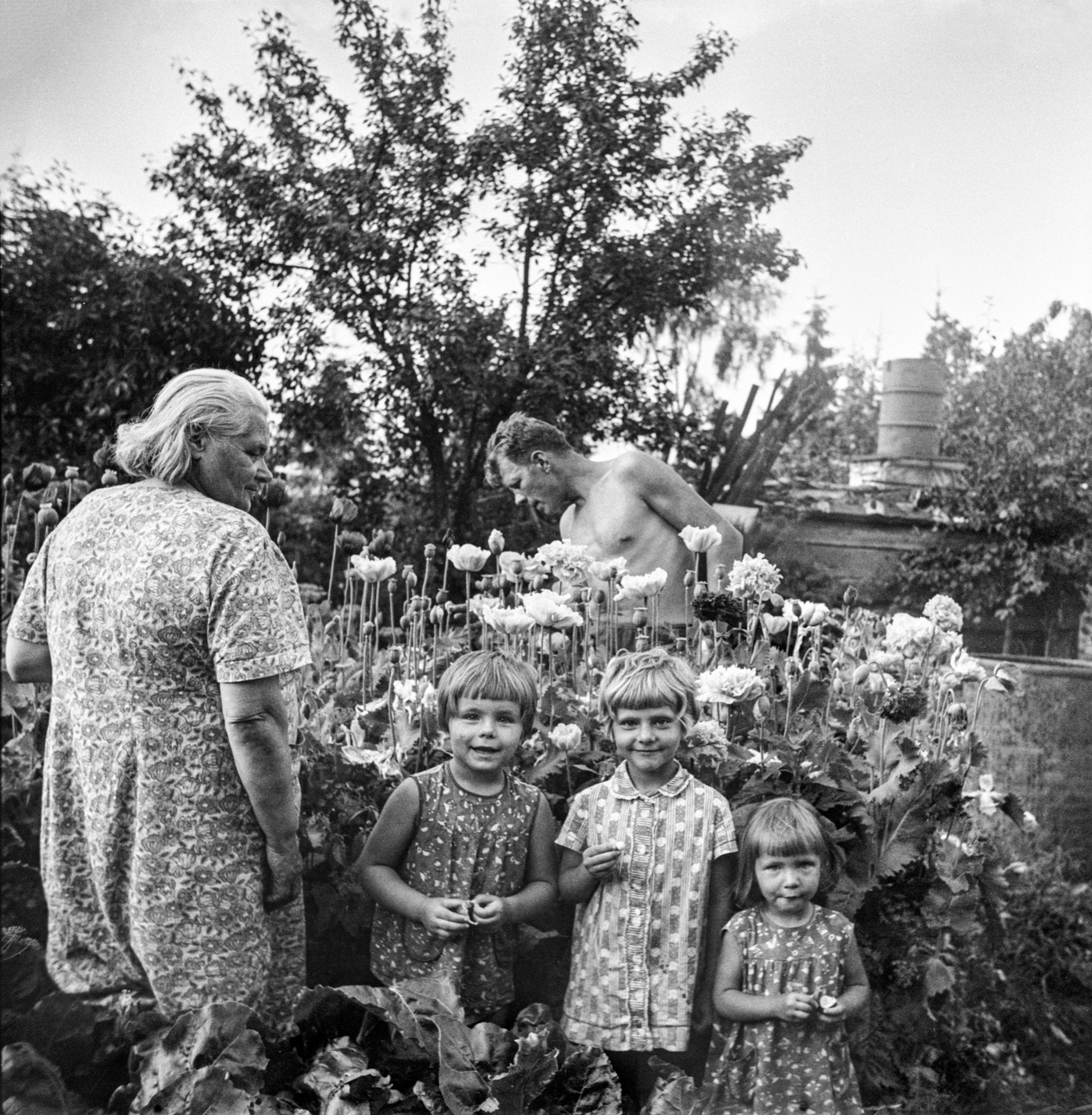 Seeriast „Maja jõe ääres”, 1968, Dokfoto Keskus, näitus Et inimene jääks