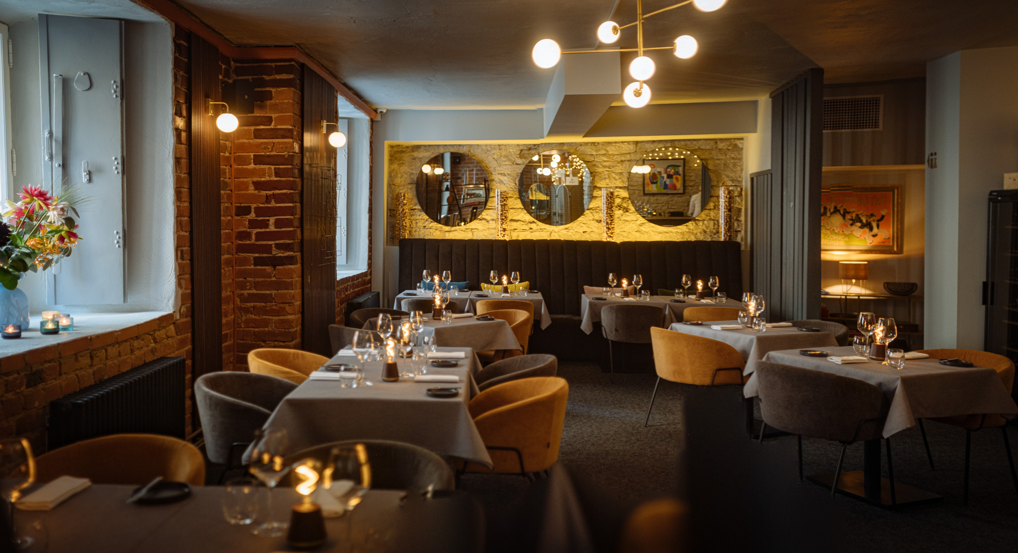 Hubane restorani interjöör