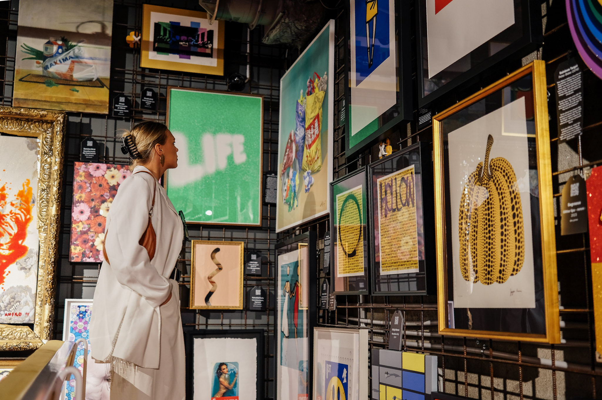 "Pop is more" näituse saal PoCo Pop- ja kaasaegse kunsti muuseumis