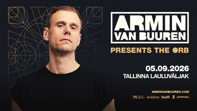 Der bei Millionen Fans beliebte Armin van Buuren tritt im Herbst auf dem Tallinner Sängerfeld auf. Armin van Buuren zählt zu den bekanntesten und einf
