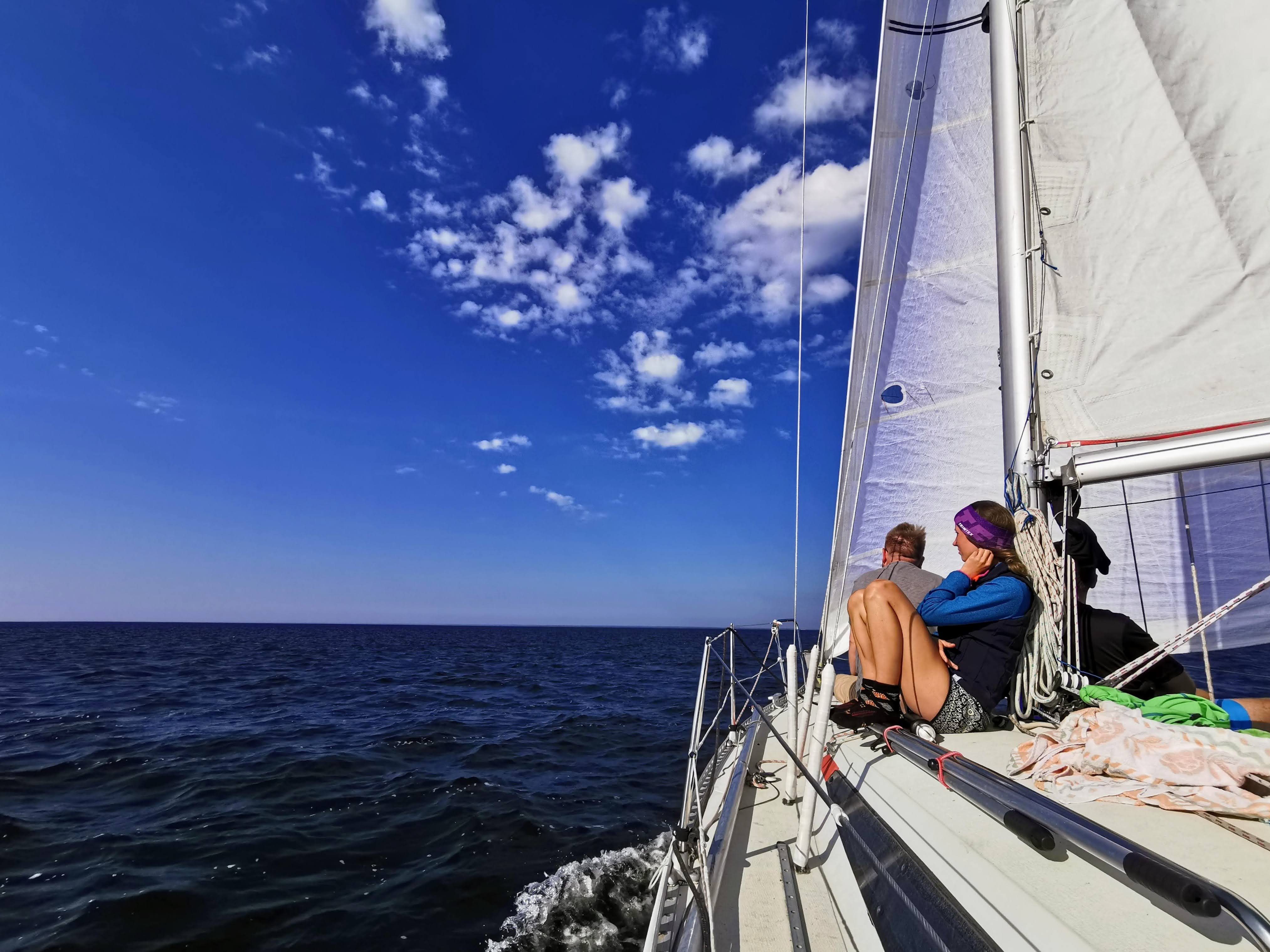 Purjetamine on keskkonnasõbralik viis Kihnu saarele jõudmiseks