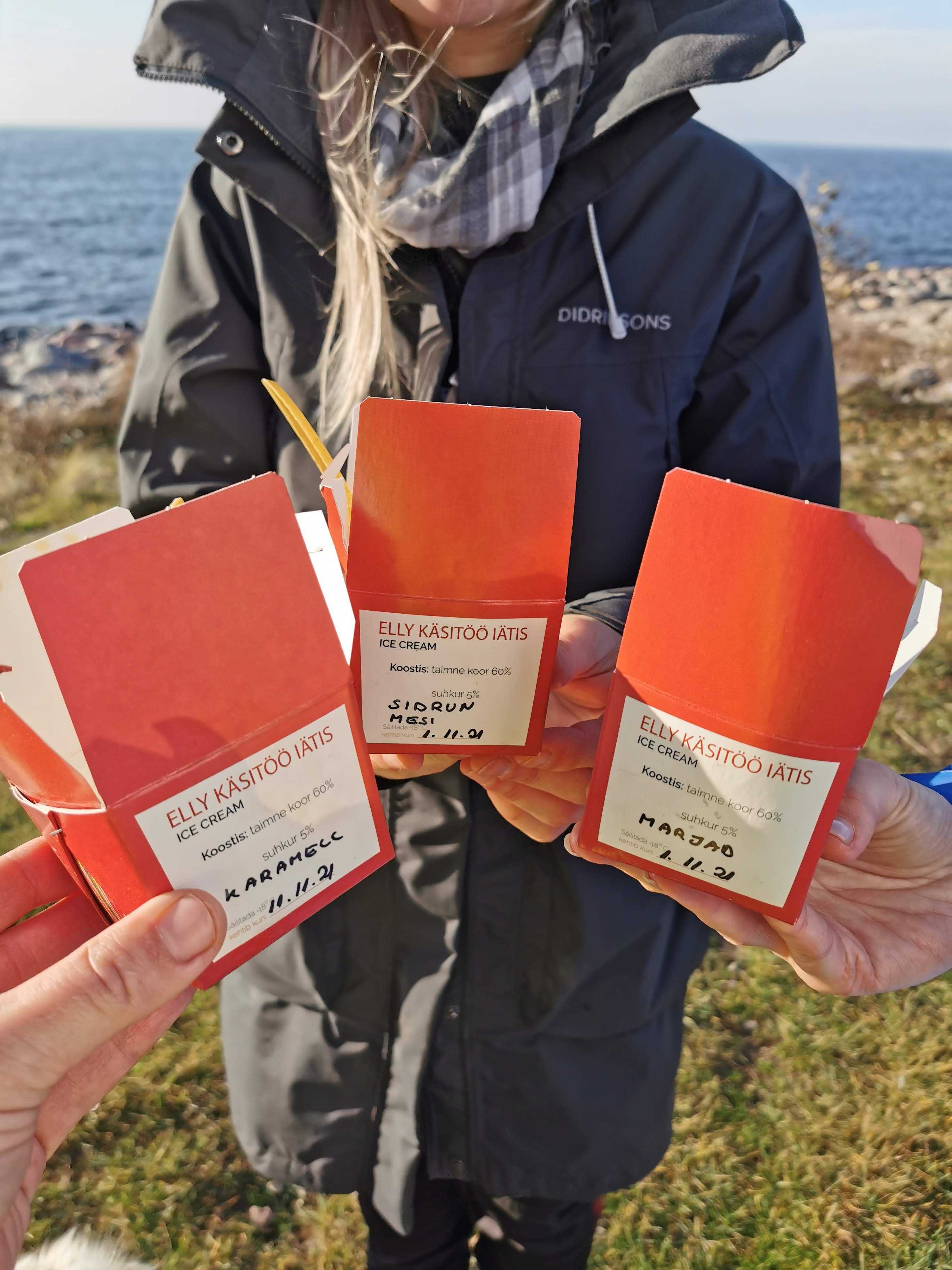 Kihnu saare käsitööjäätis