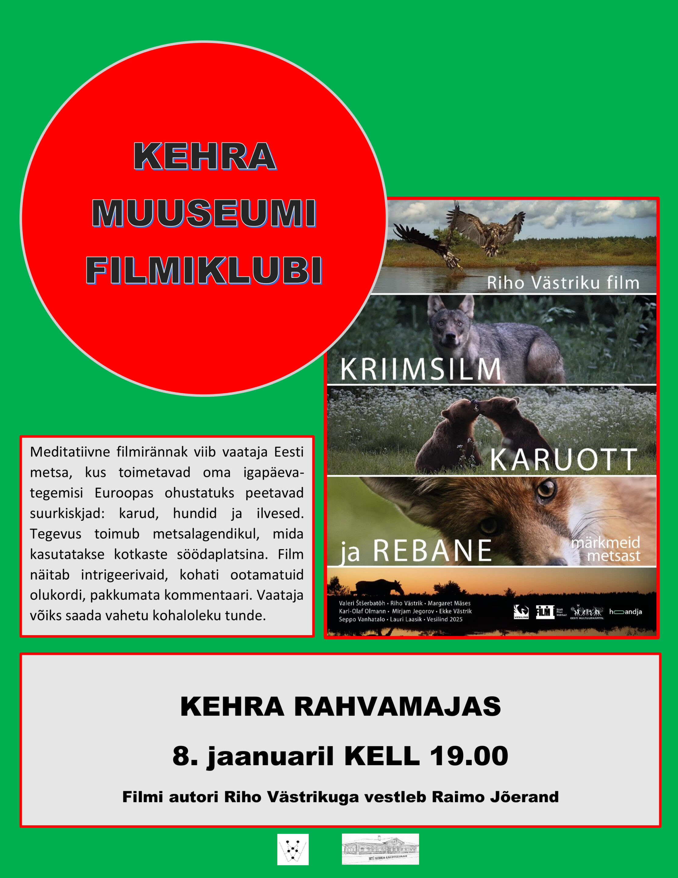 Jaanuarikuu filmiklubi filmiplakat