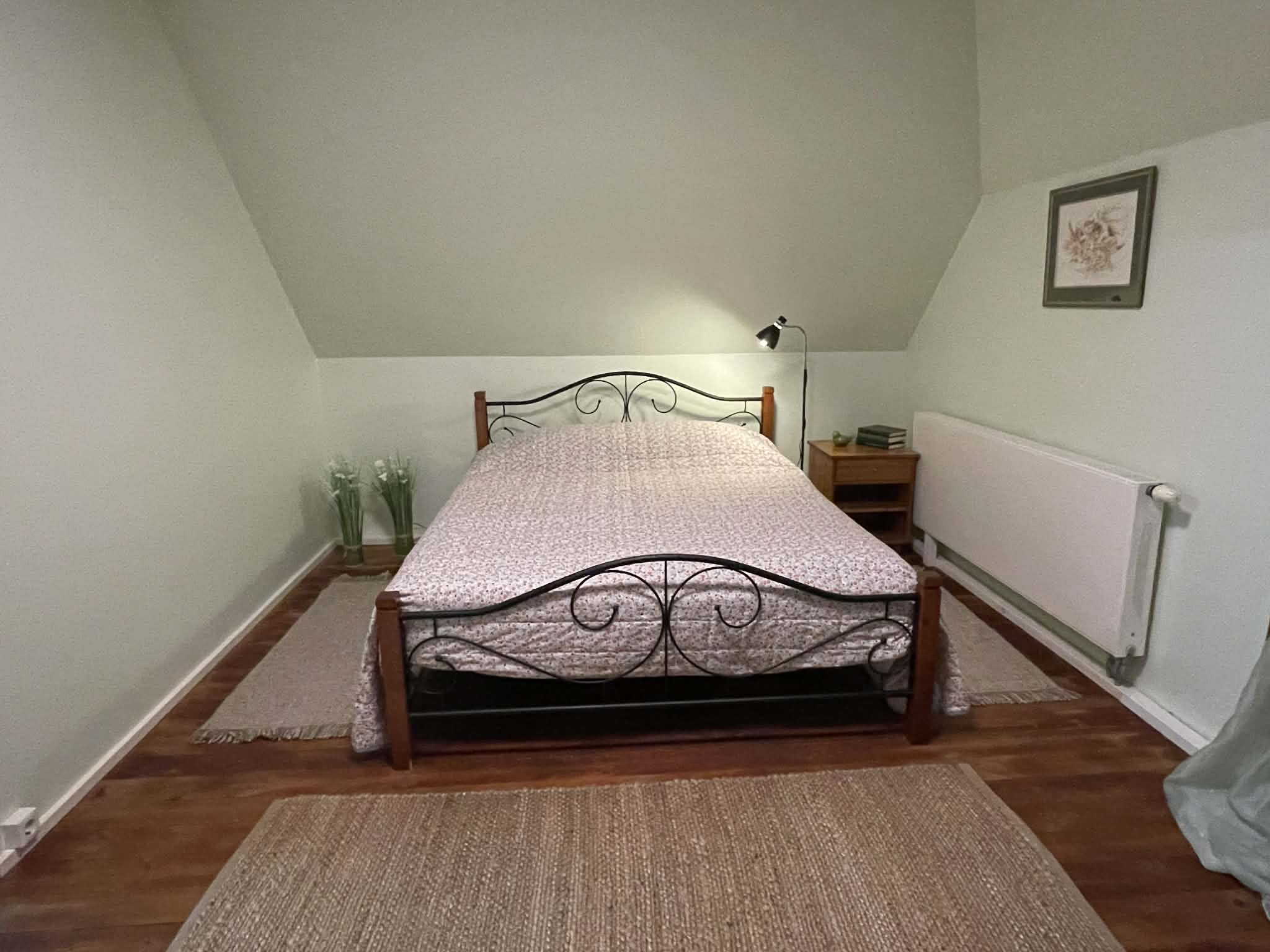 Tõlluste Villa magamistuba kolmandal korrusel