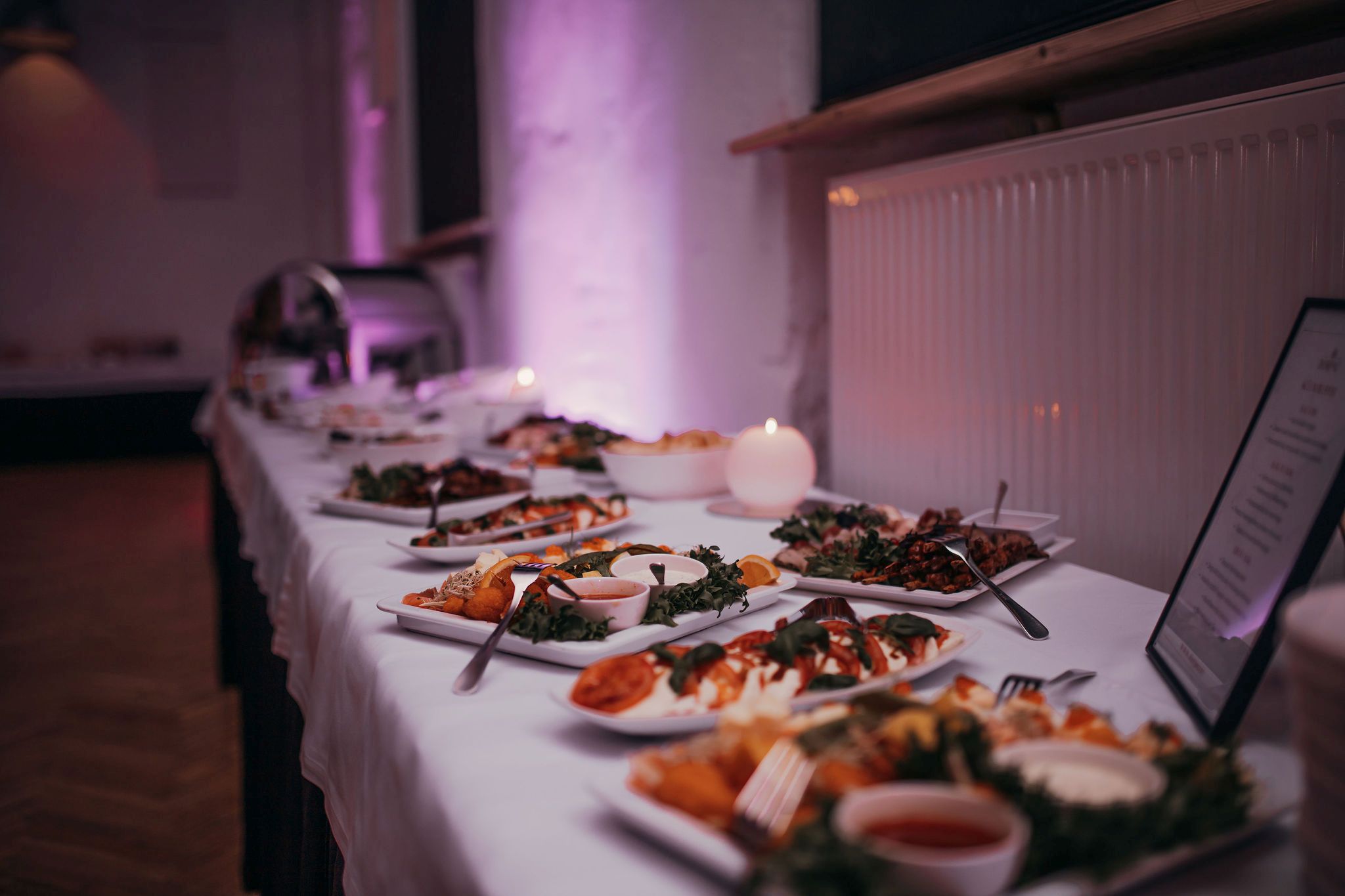 Kammivabriku Kannel saal pidulik vastuvõtt toitlustus Dorpat Catering