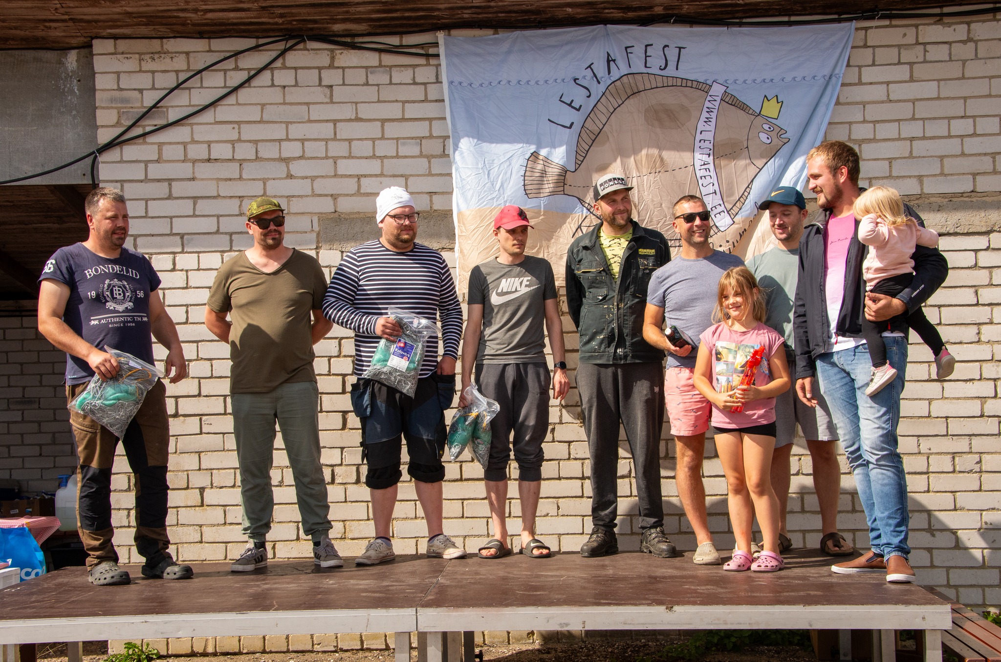 Lestapüügi võistluse autasustamine