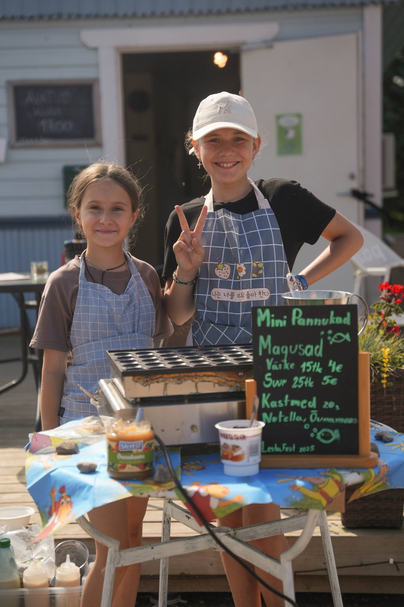 Pannkoogimüüjad Lestafestil