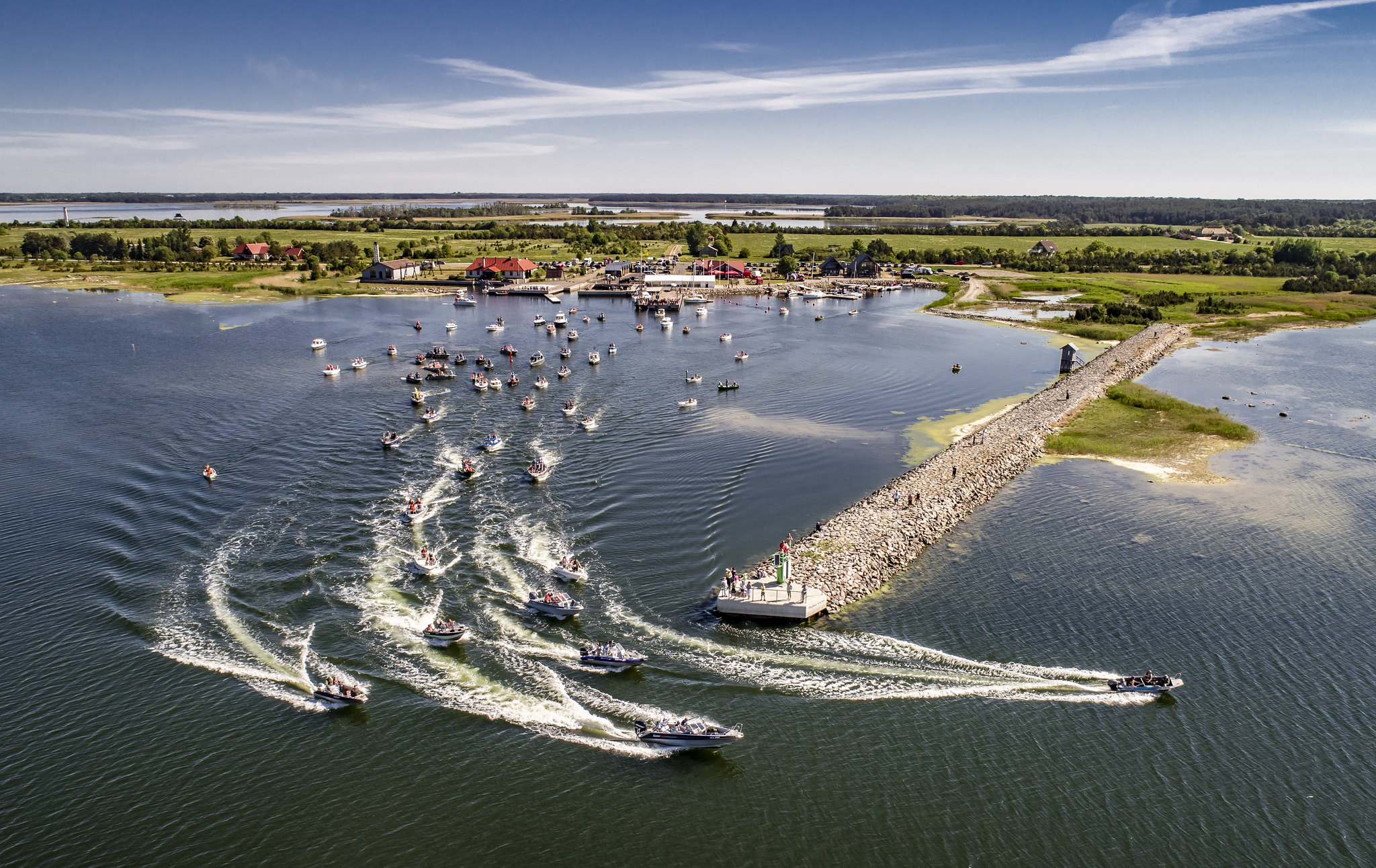 Tuulekala festival Hiiumaal, Orjaku sadamas