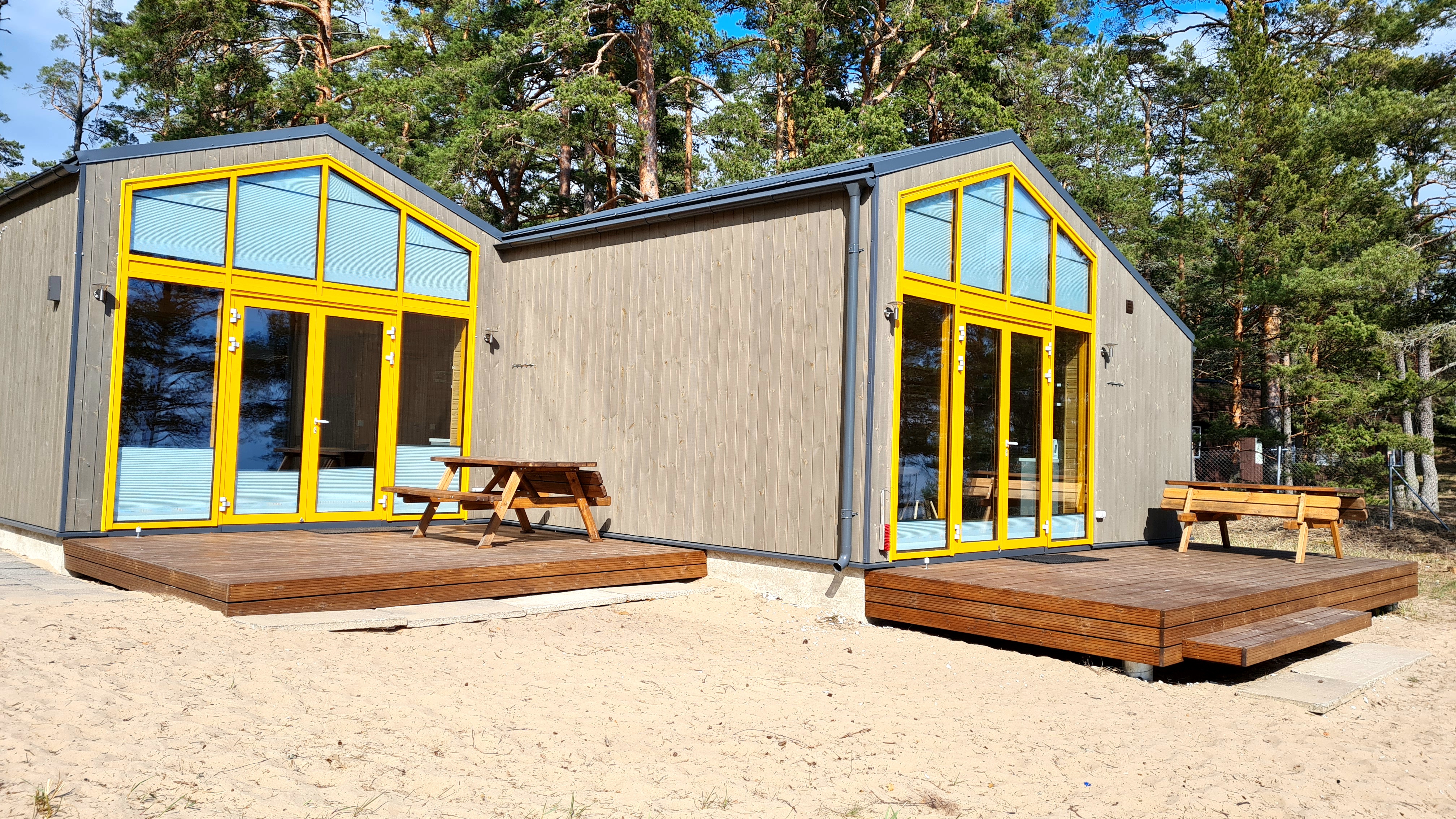 Year-round beach houses