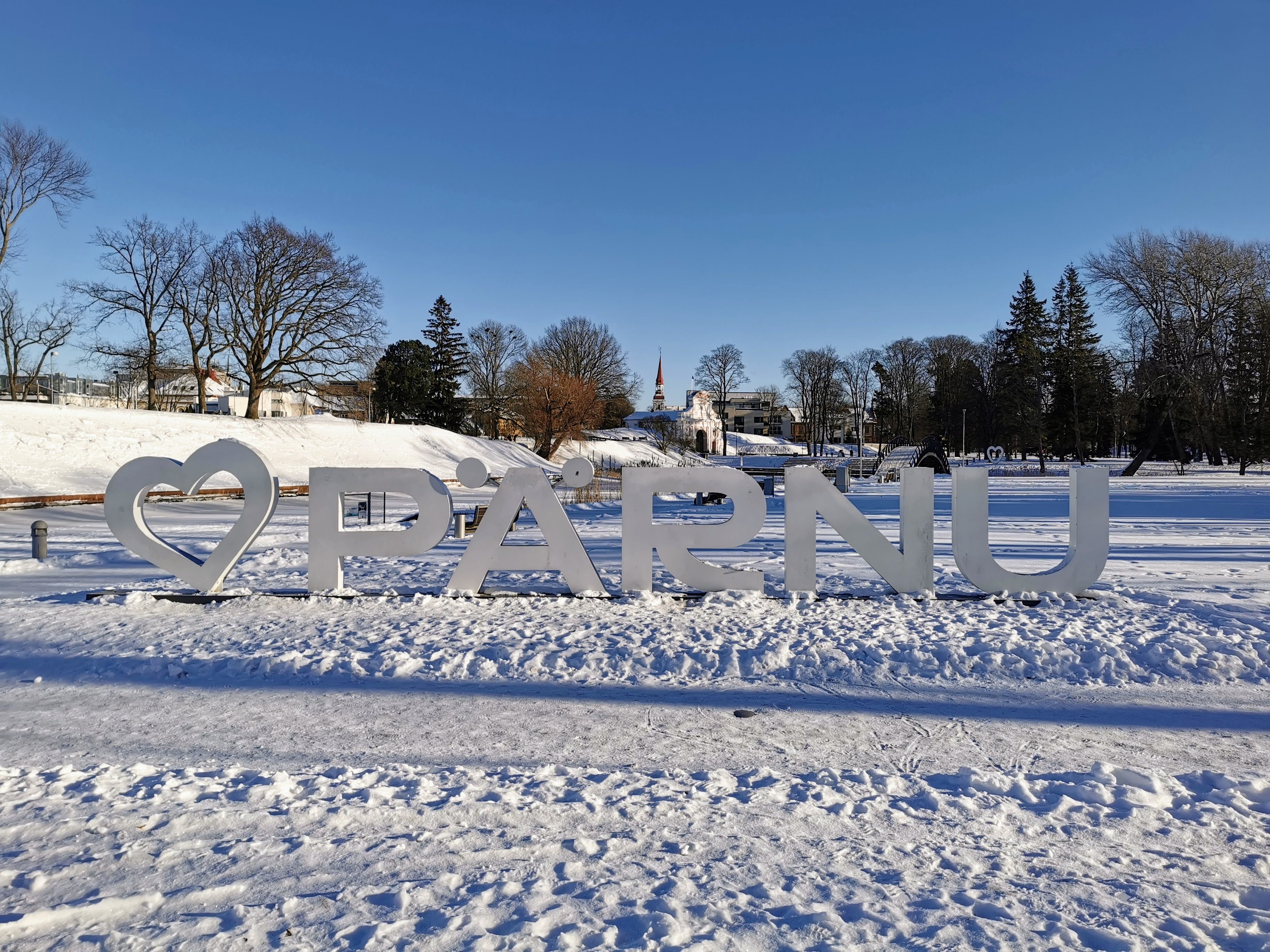 Talvine Pärnu Vallikäär