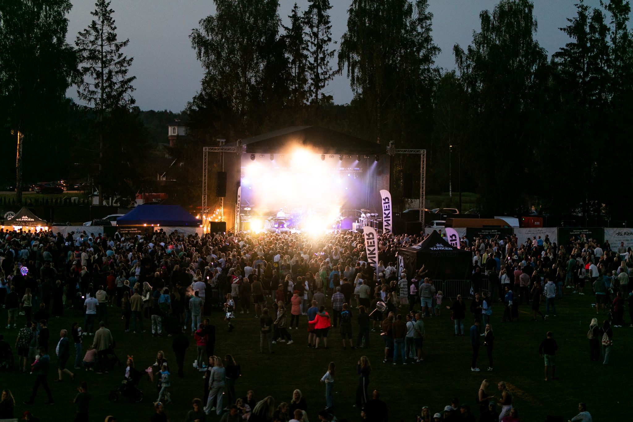 Hauka laat, õhtune kontert