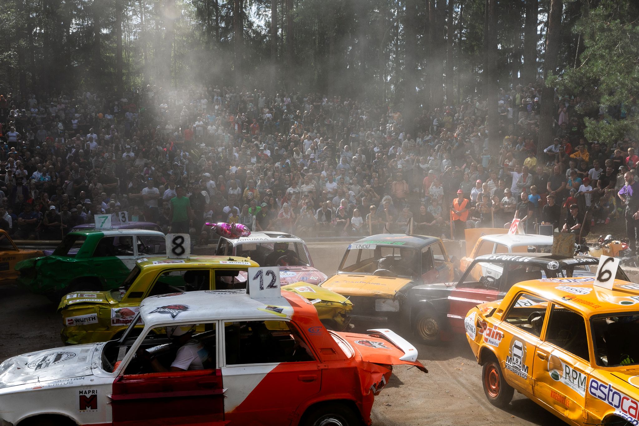 Hauka laat, Romuralli