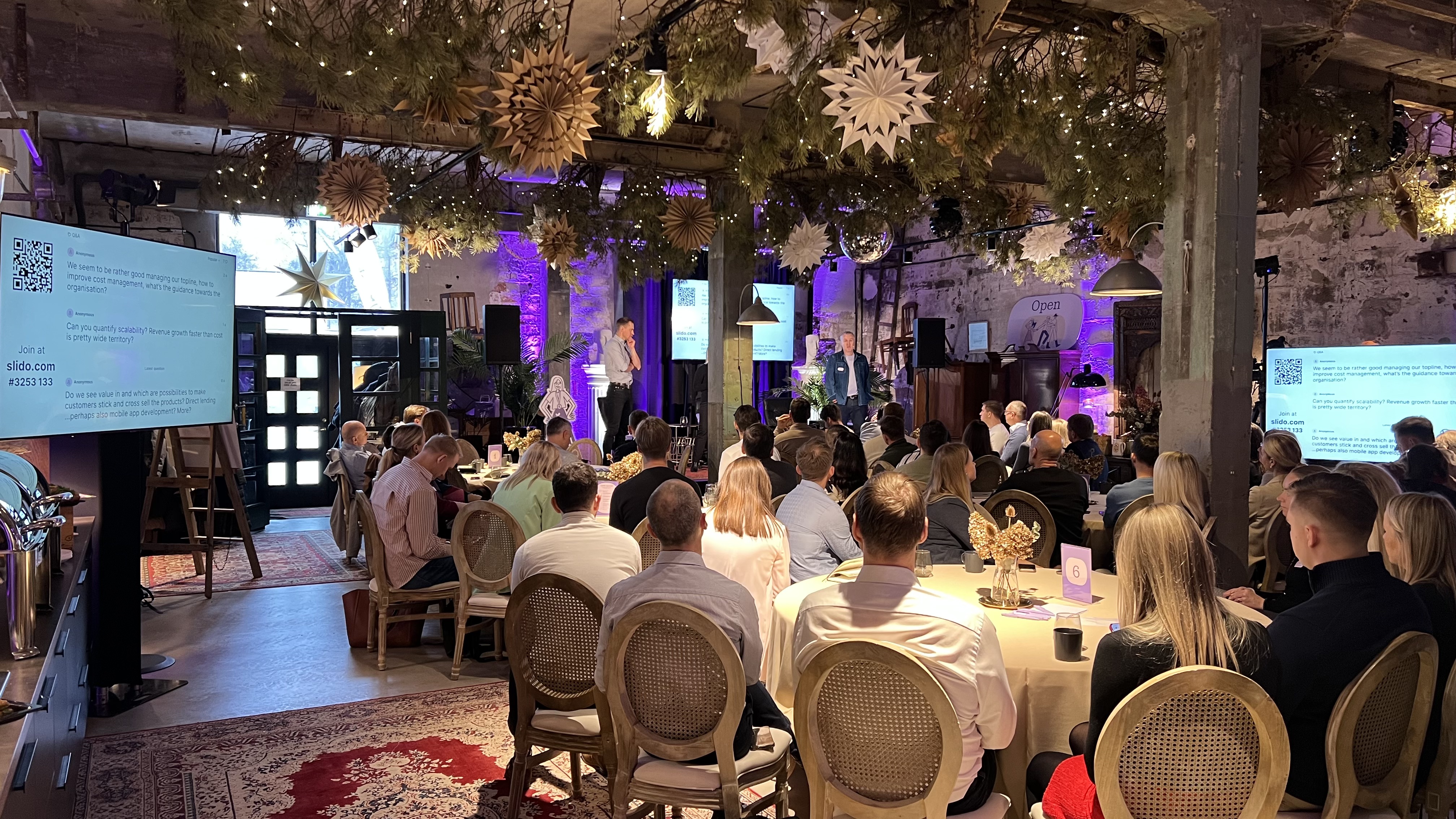 Konverentsi korraldamine Põhjala tehases