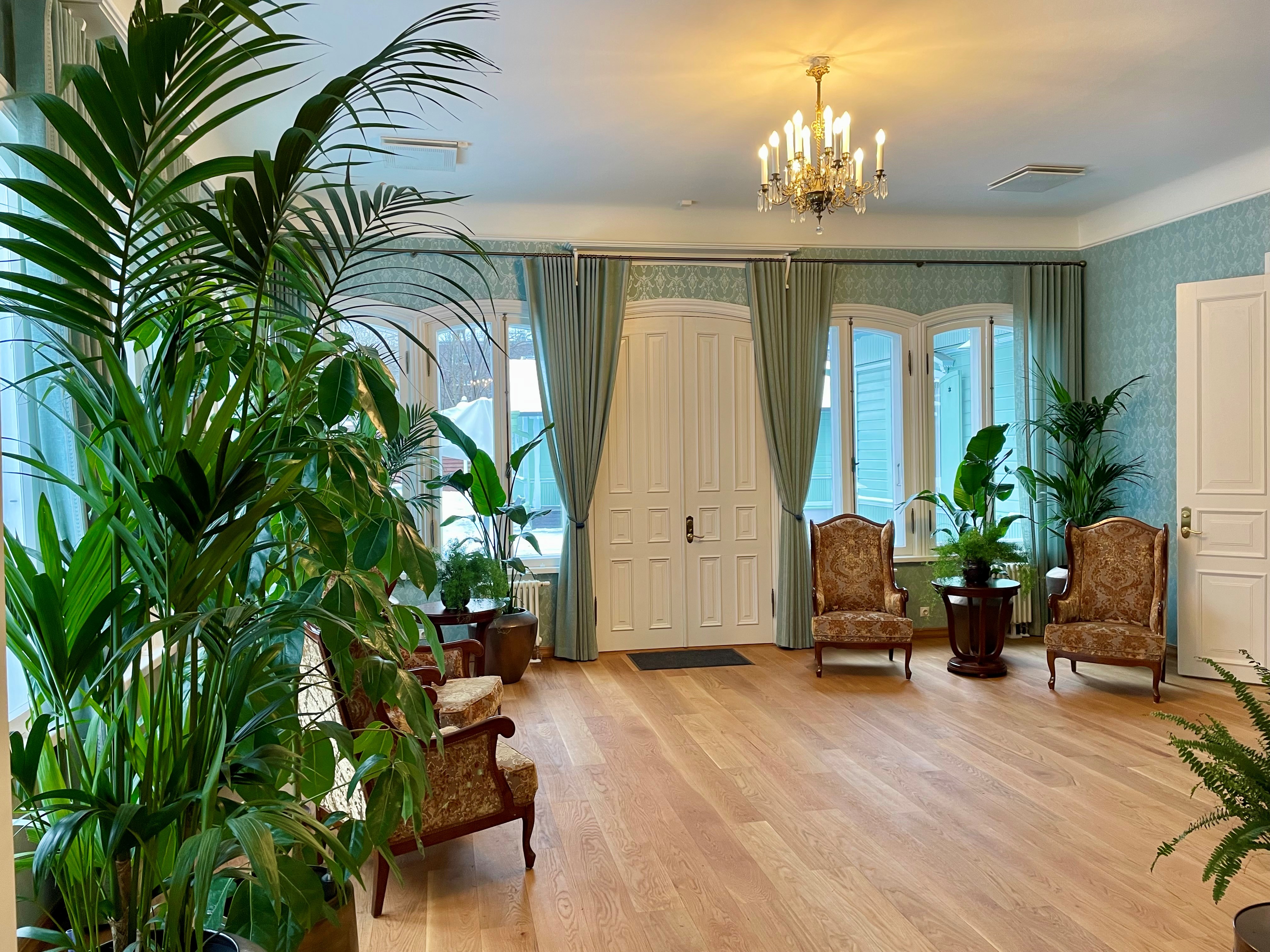 Winter garden of Jaan Poska House