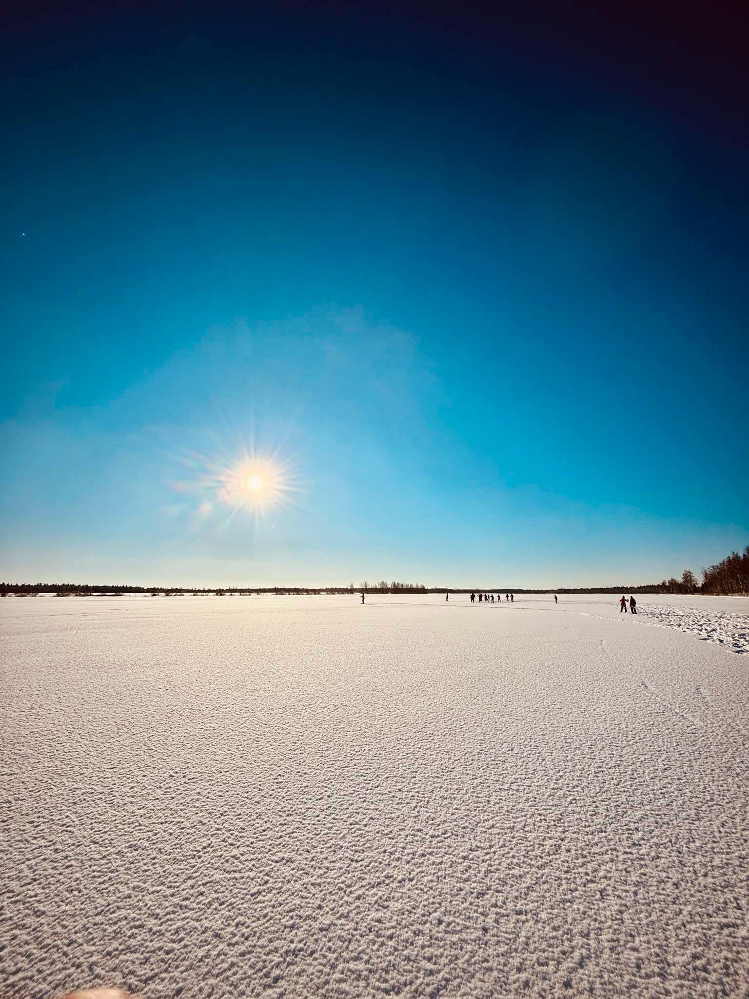 Winteraktivitäten in Estland