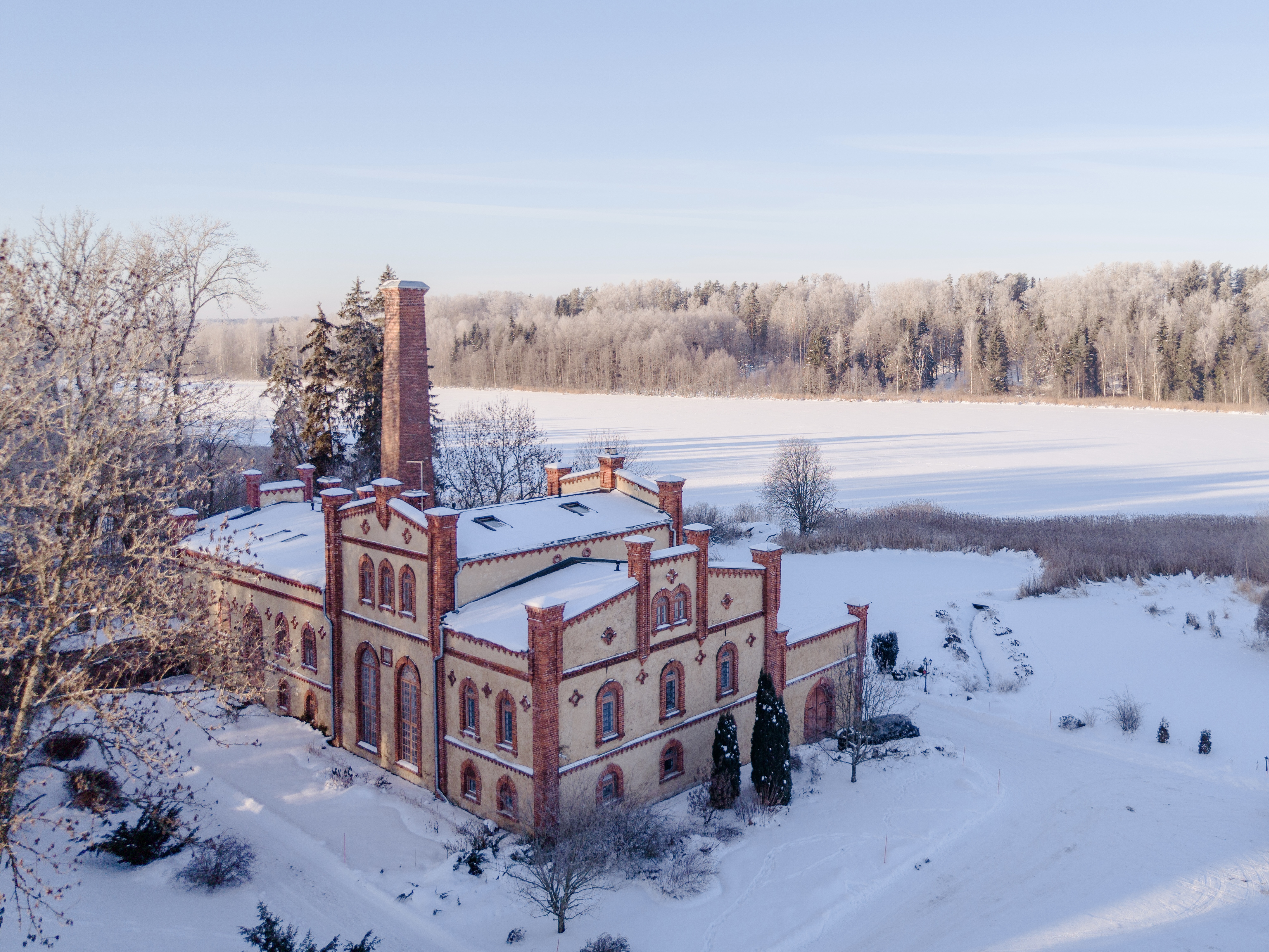 Mooste Viinavabrik Talvel