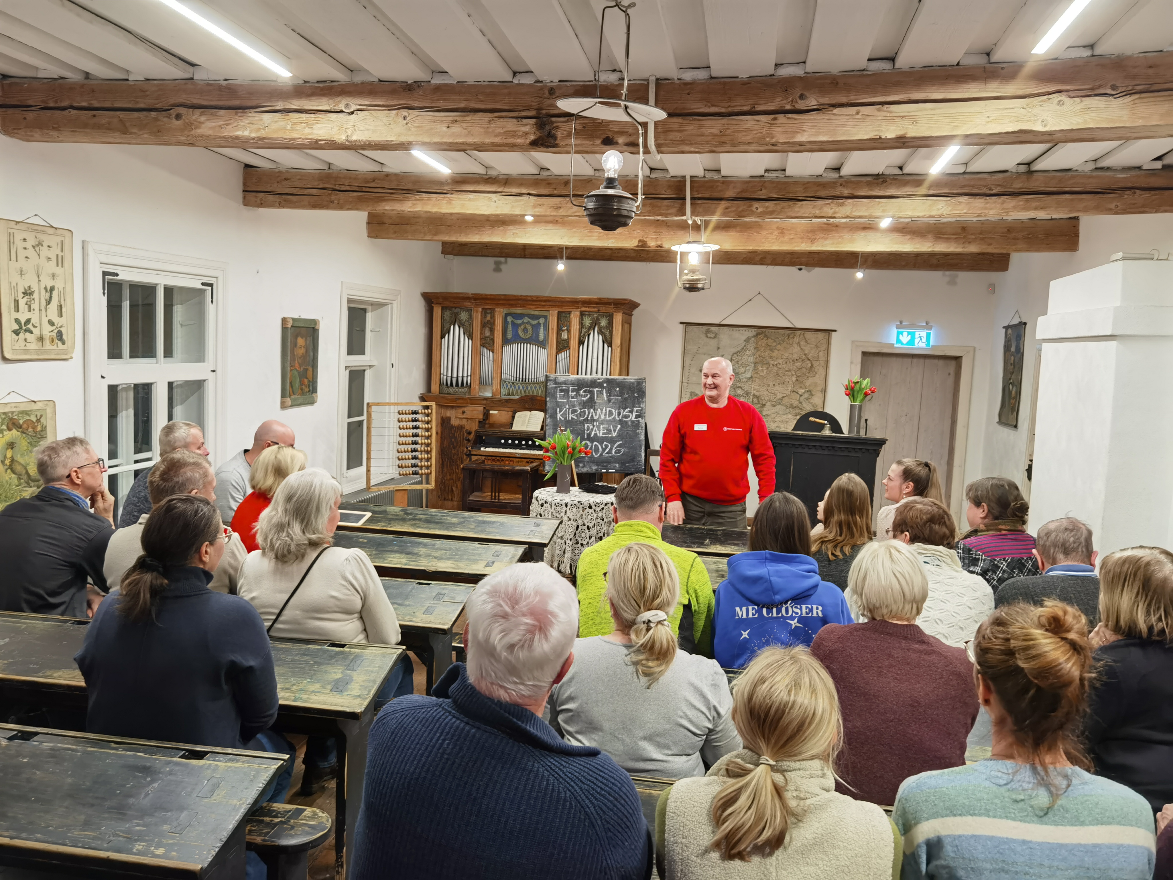 Koolimaja klassituba Palamuse muuseumis