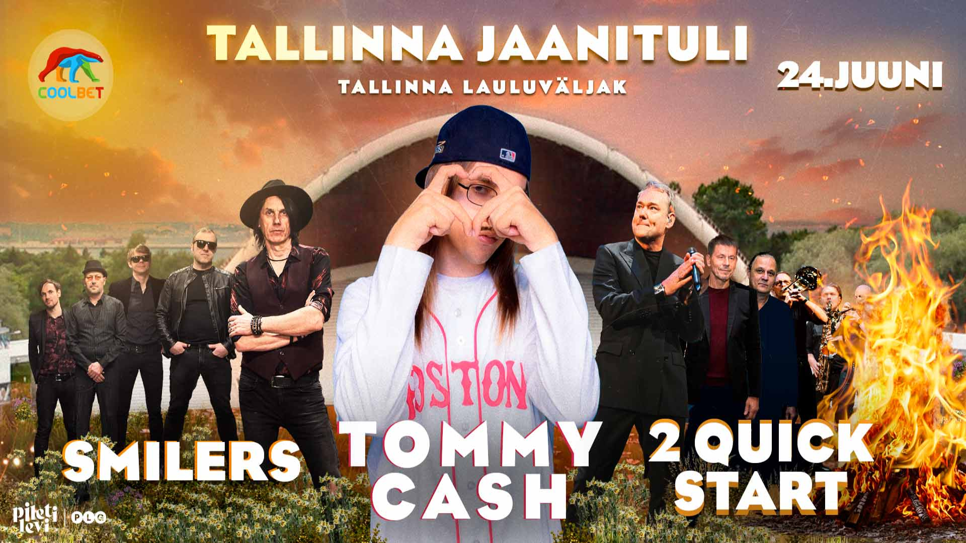 Tallinna Jaanituli Tallinna Lauluväljakul