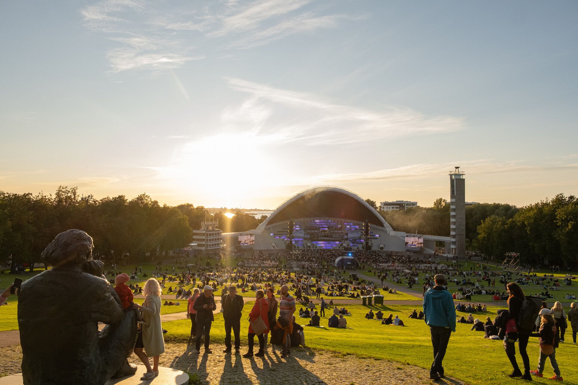 Tallinna Jaanituli Tallinna Lauluväljakul