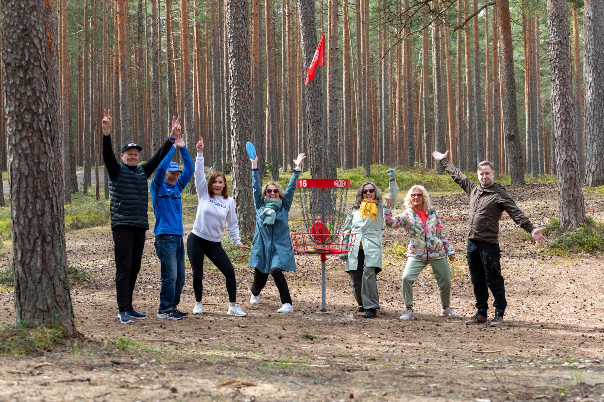 Jõulumäe Tervisespordikeskuse discgolfi park