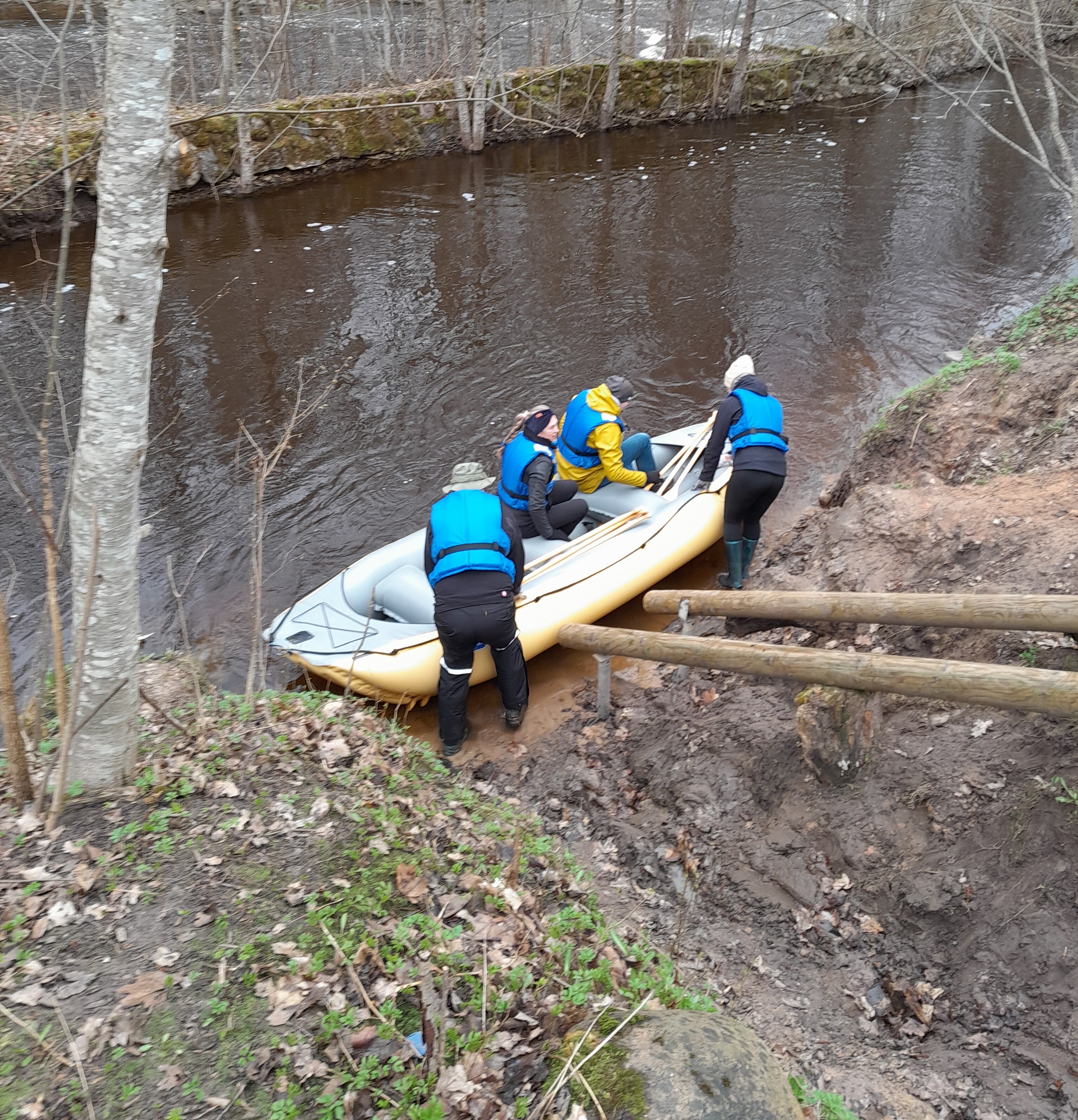 Kevadine rafting Võhandu jõel