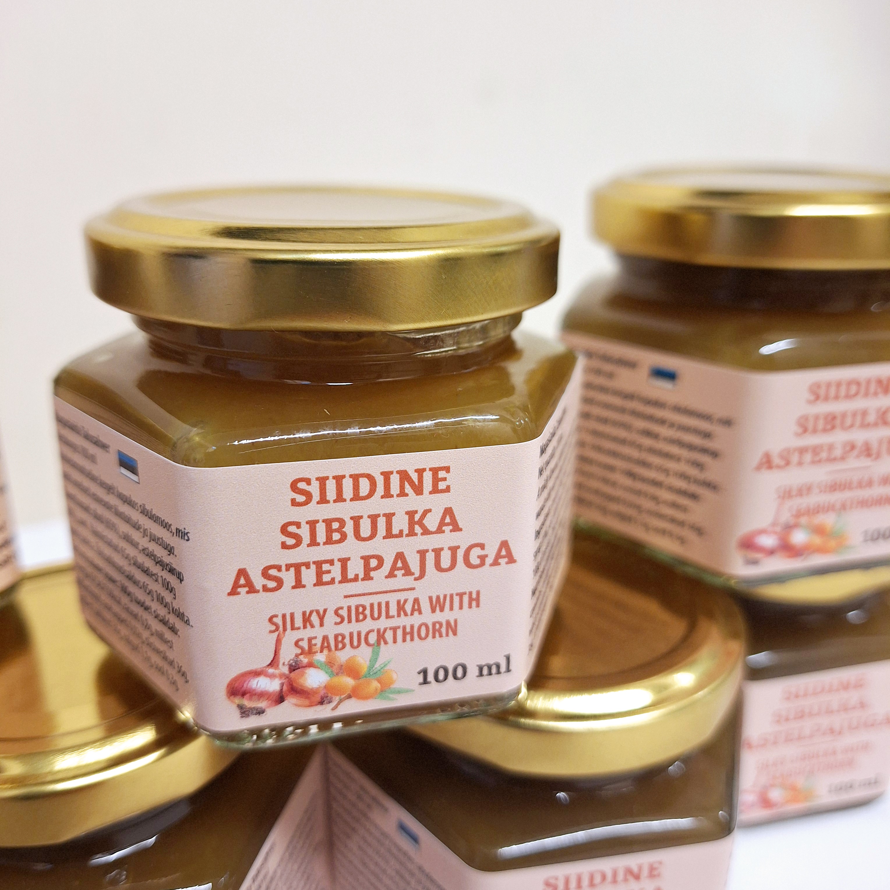 Siidine Sibulka astelpajuga- mahe ja natuke hapukas sibulamoos