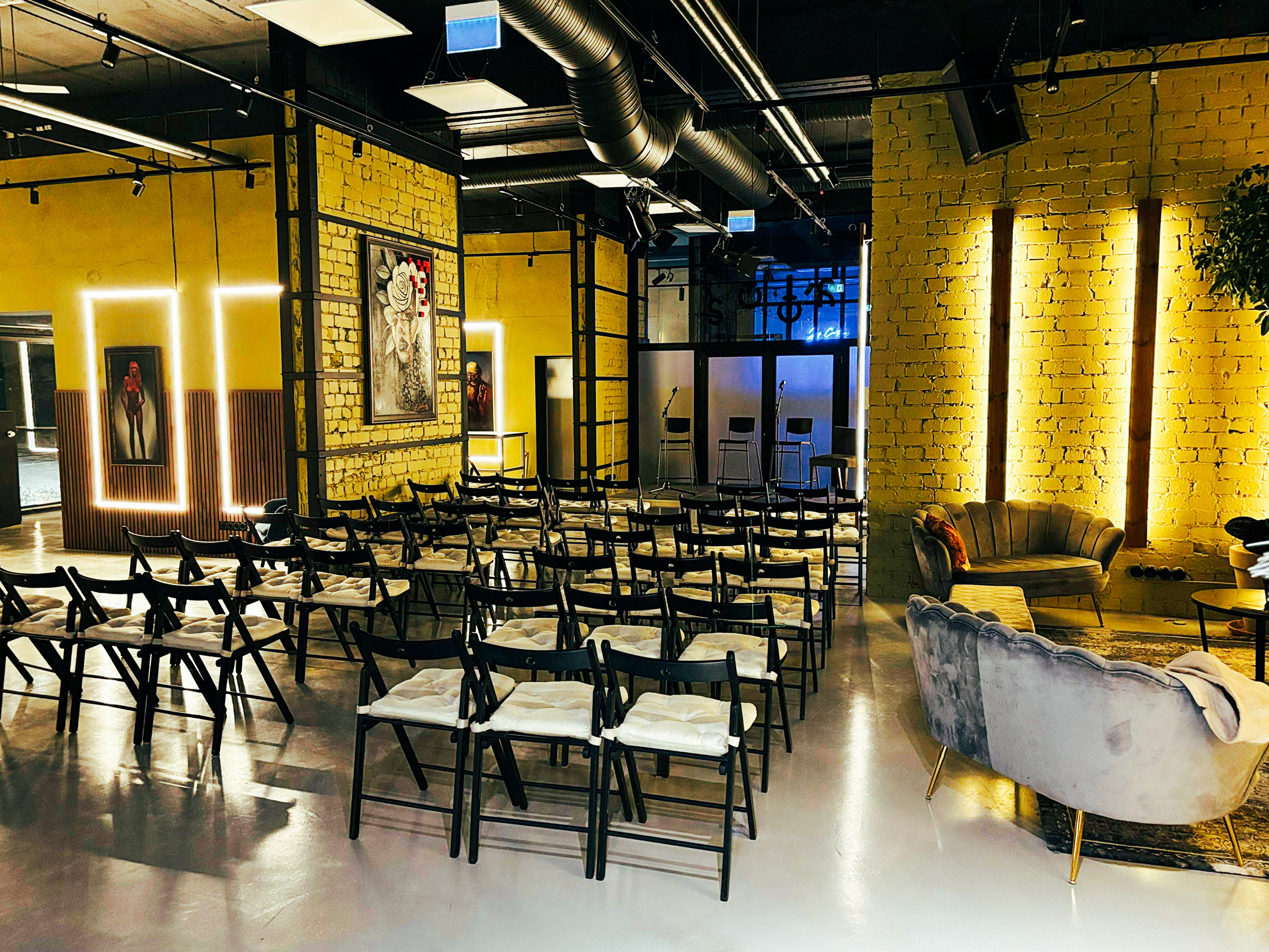 "Elutuba Lava Taga" semināru un konferenču telpas ir gatavas semināram