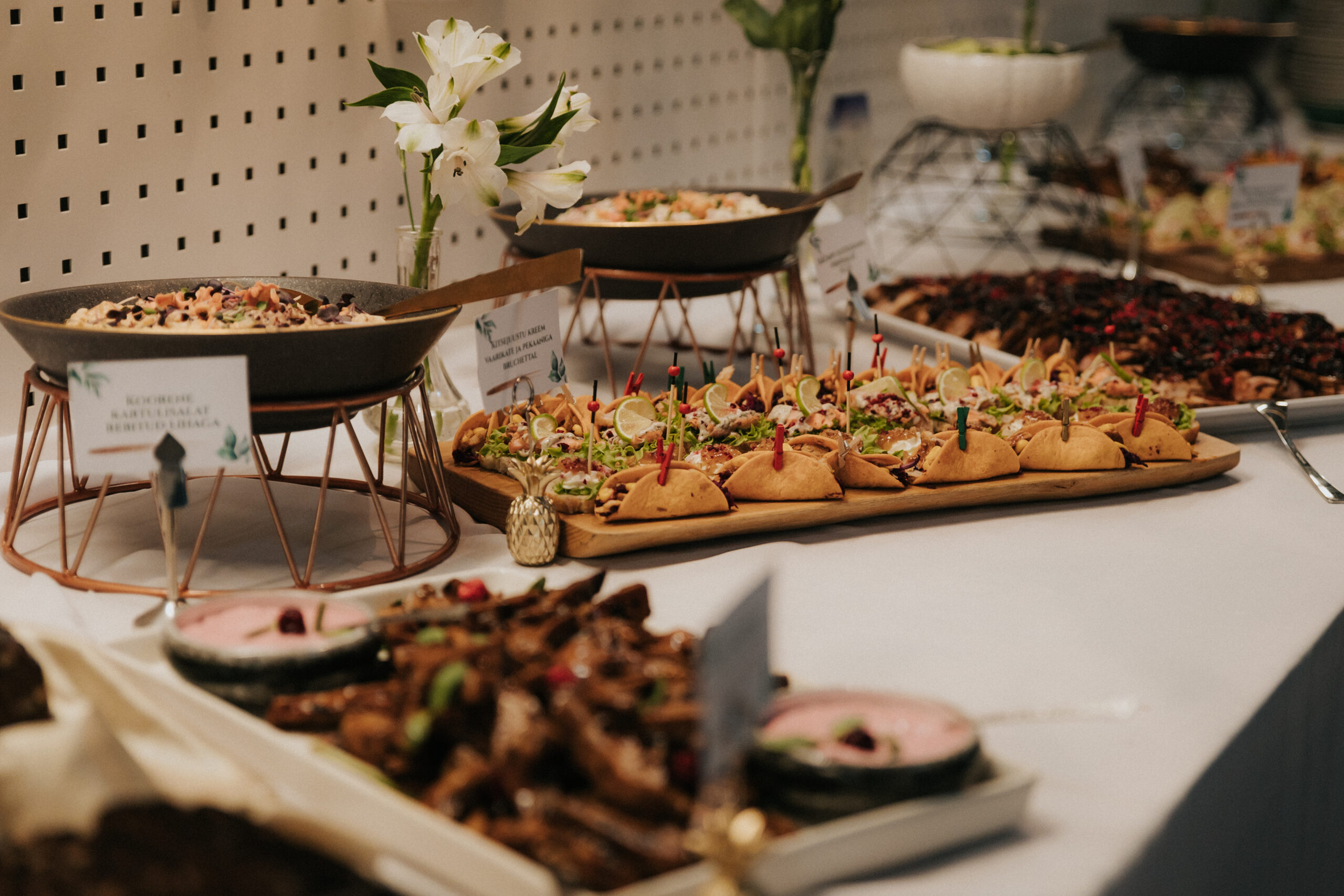 "Royal Catering" brīnišķīgas un mākslinieciskas garšas konferencei