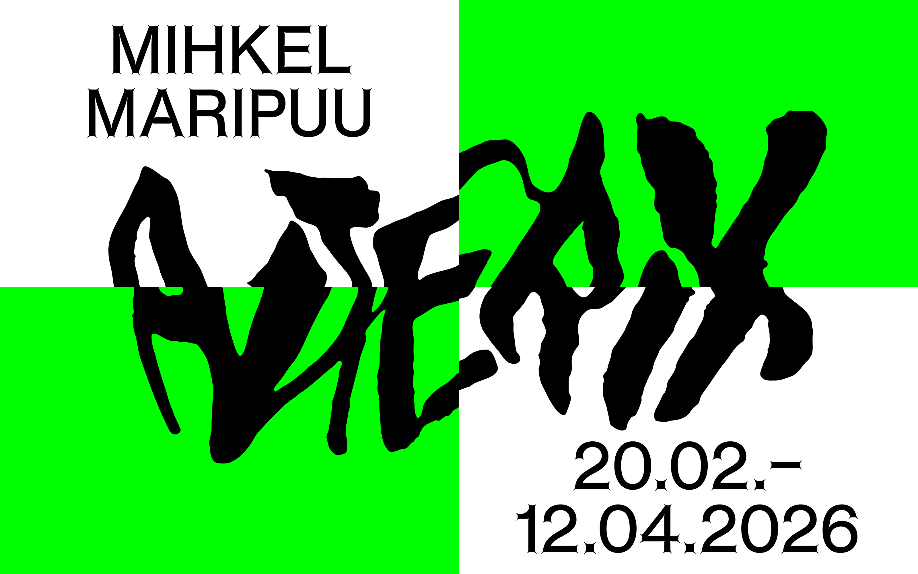 Mihkel Maripuu "ALTERIX" Tütar galeriis Tallinnas