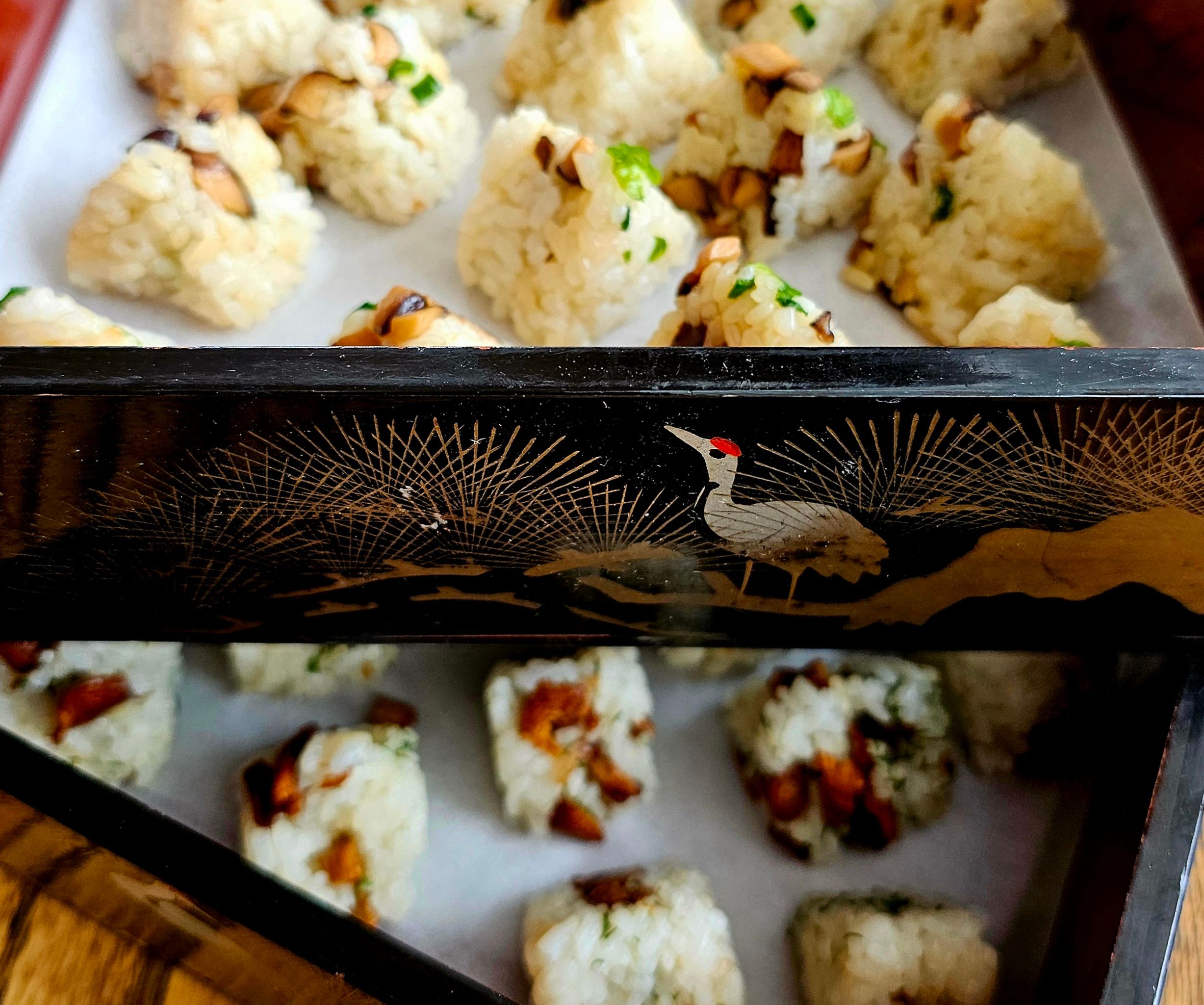 Vom Wald inspirierte, japanische Aromen