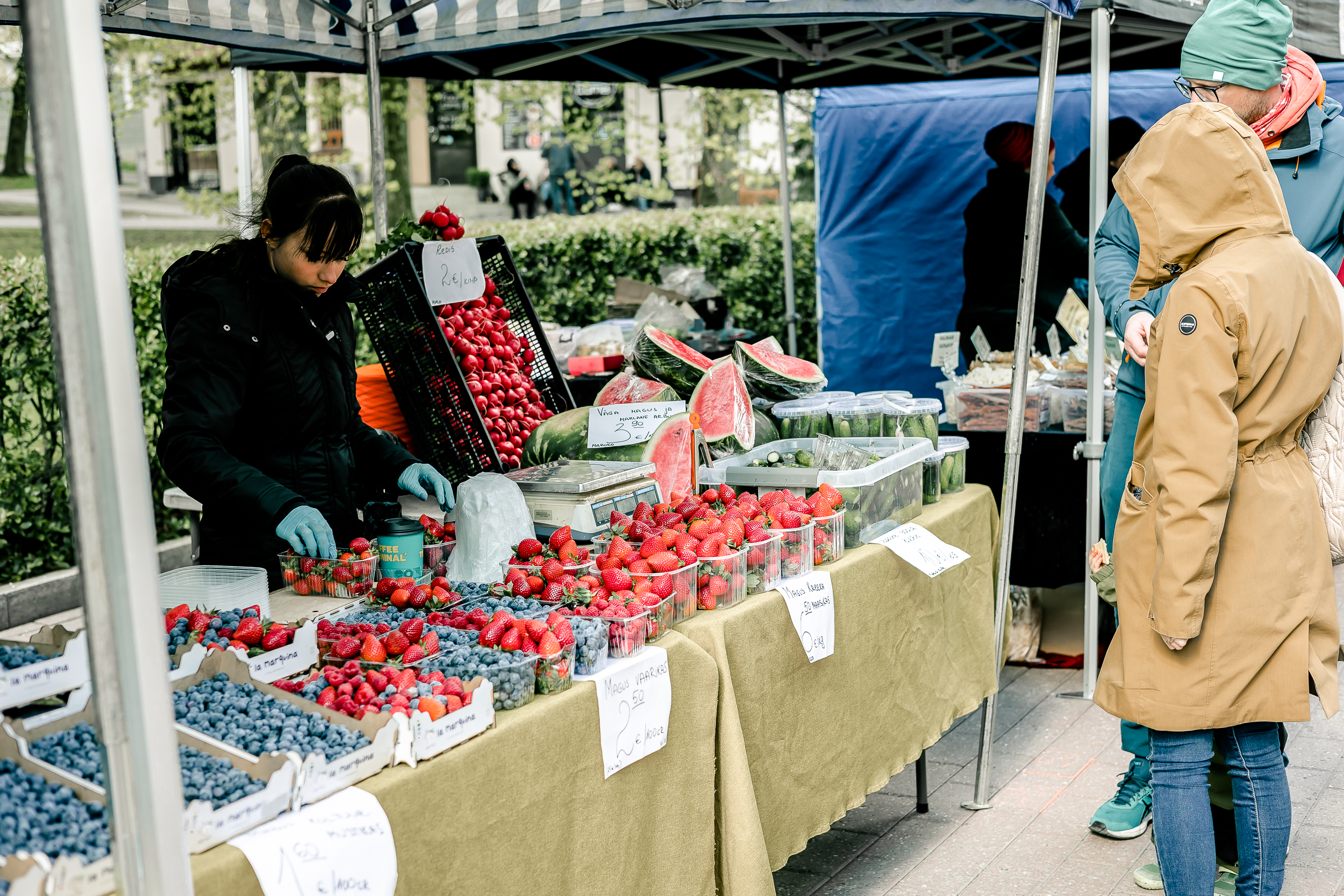 Tartu kevadlaadalt leiab ka värskeid marju