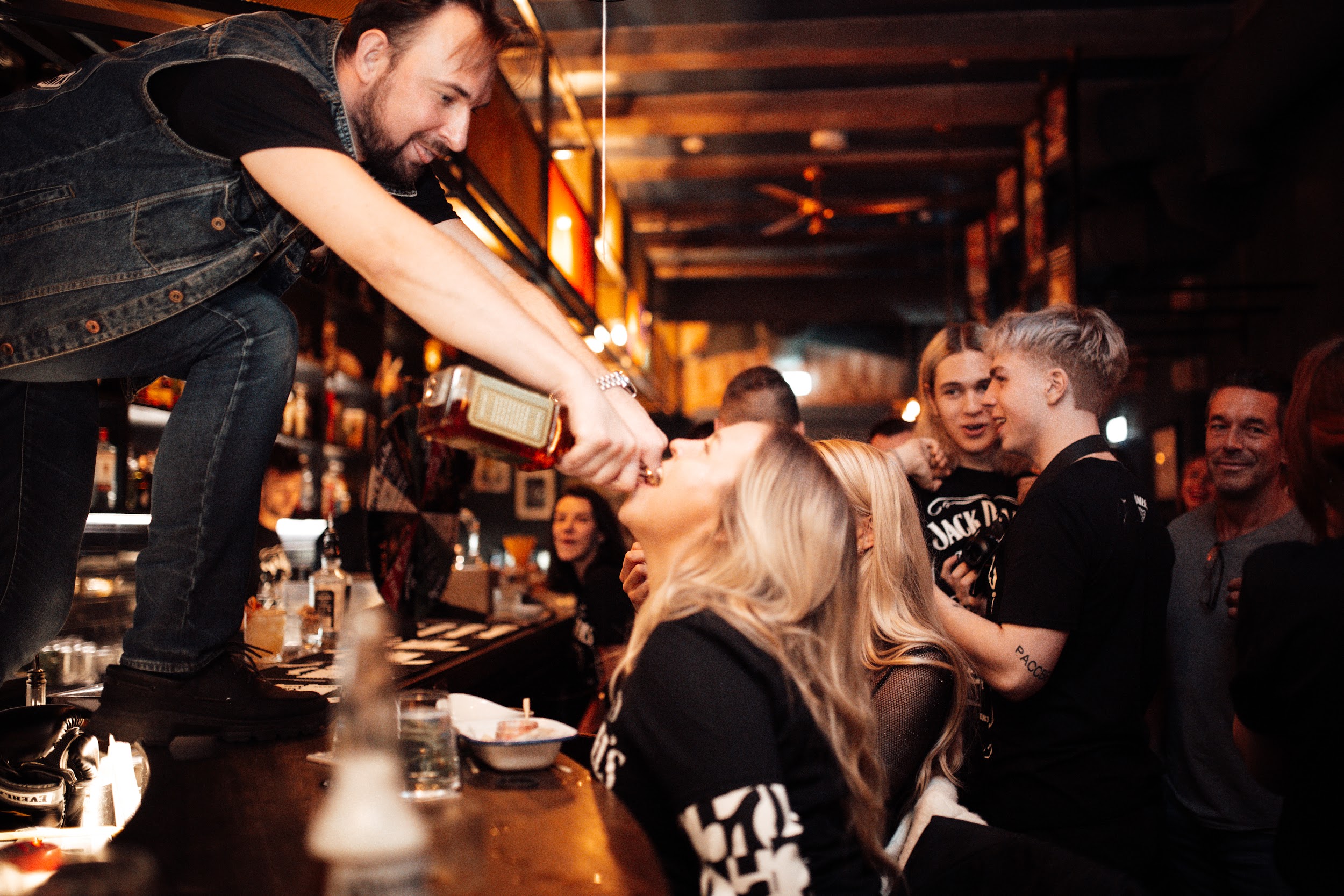 Feiern in der Sigmund Freud Bar